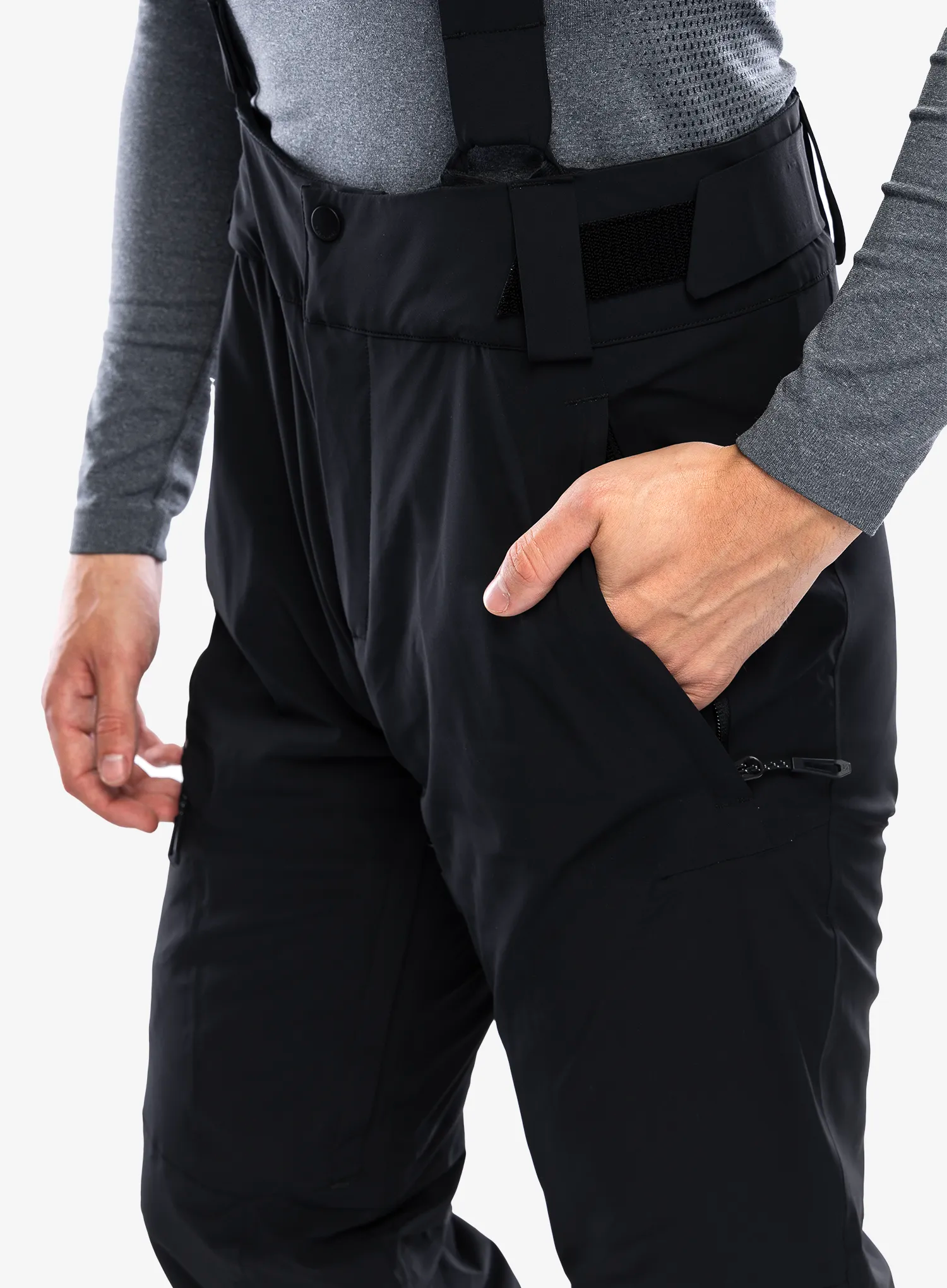 Muške skijaške hlače Salomon Brilliant Pant - deep black