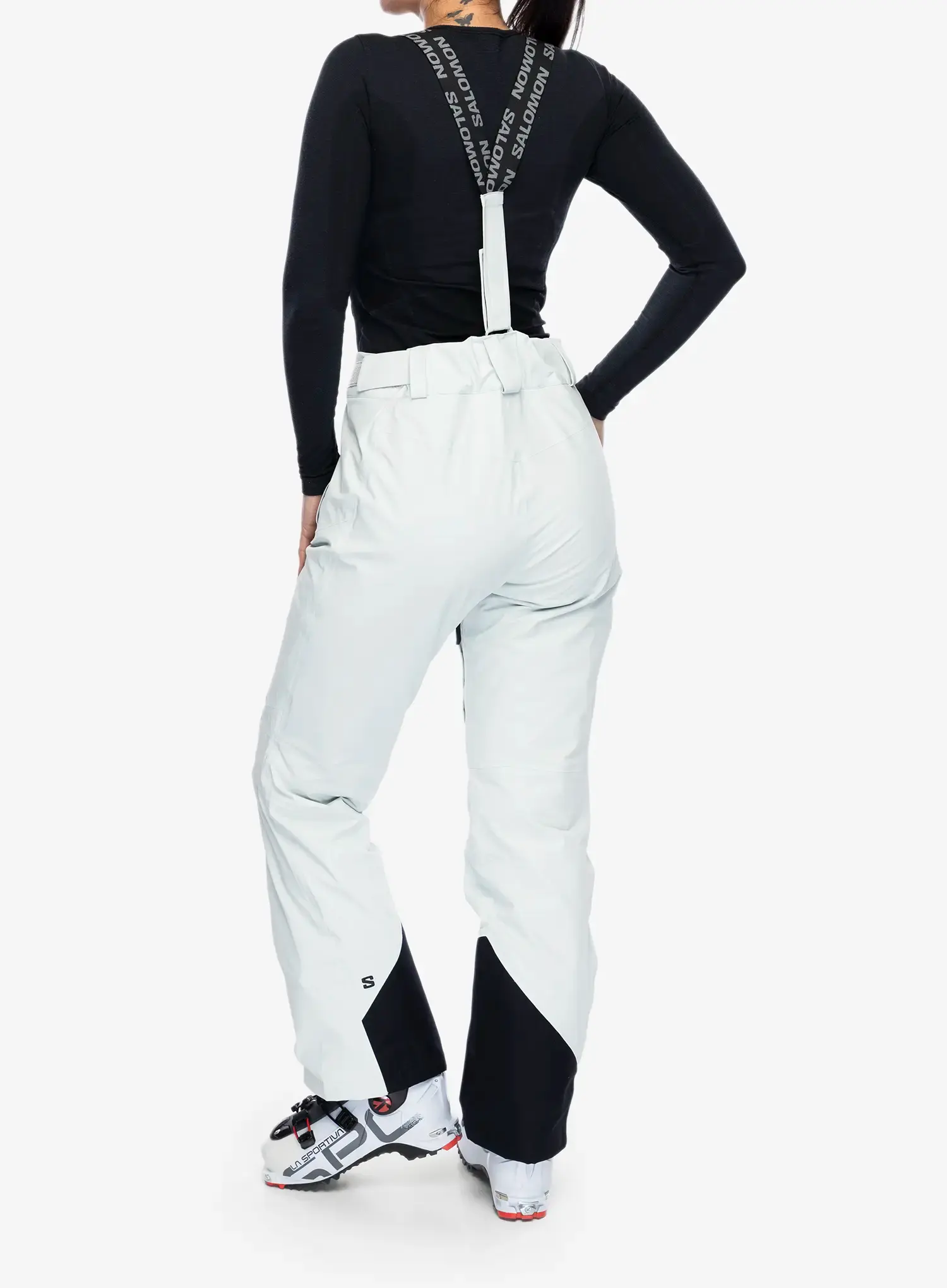 Ženske skijaške hlače Salomon Brilliant Pant - misty blue