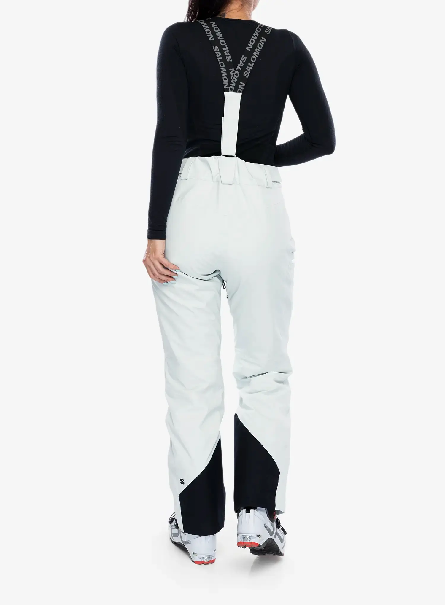 Ženske skijaške hlače Salomon Brilliant Pant - misty blue