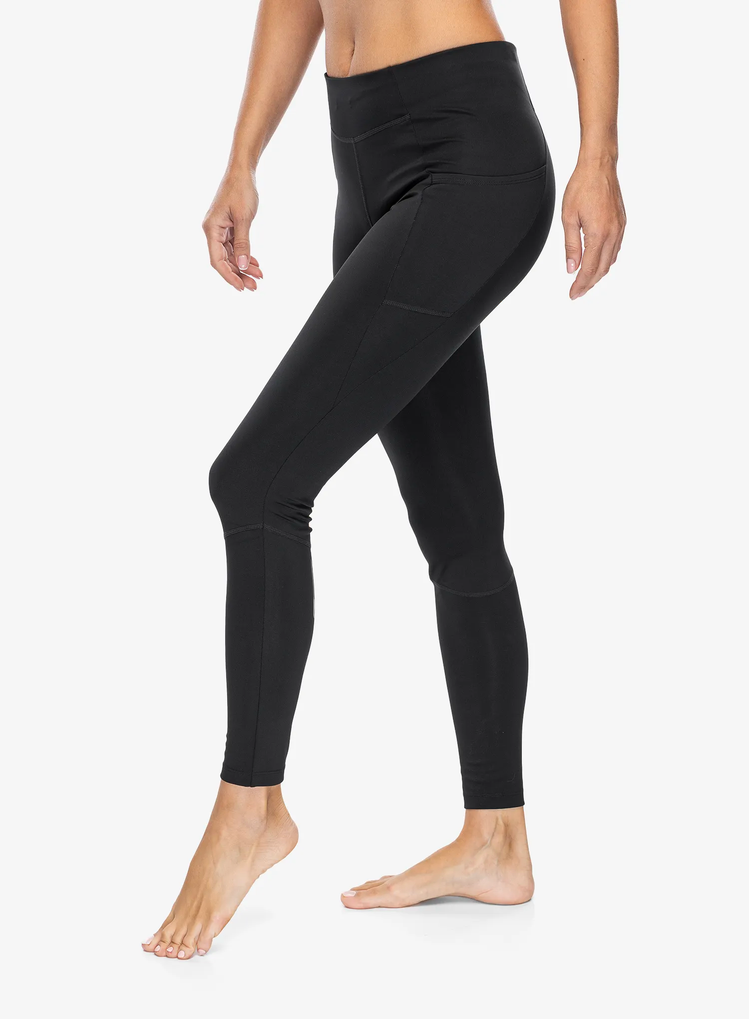 Ženske tajice za trčanje Salomon Cross Run 28 Tight - deep black