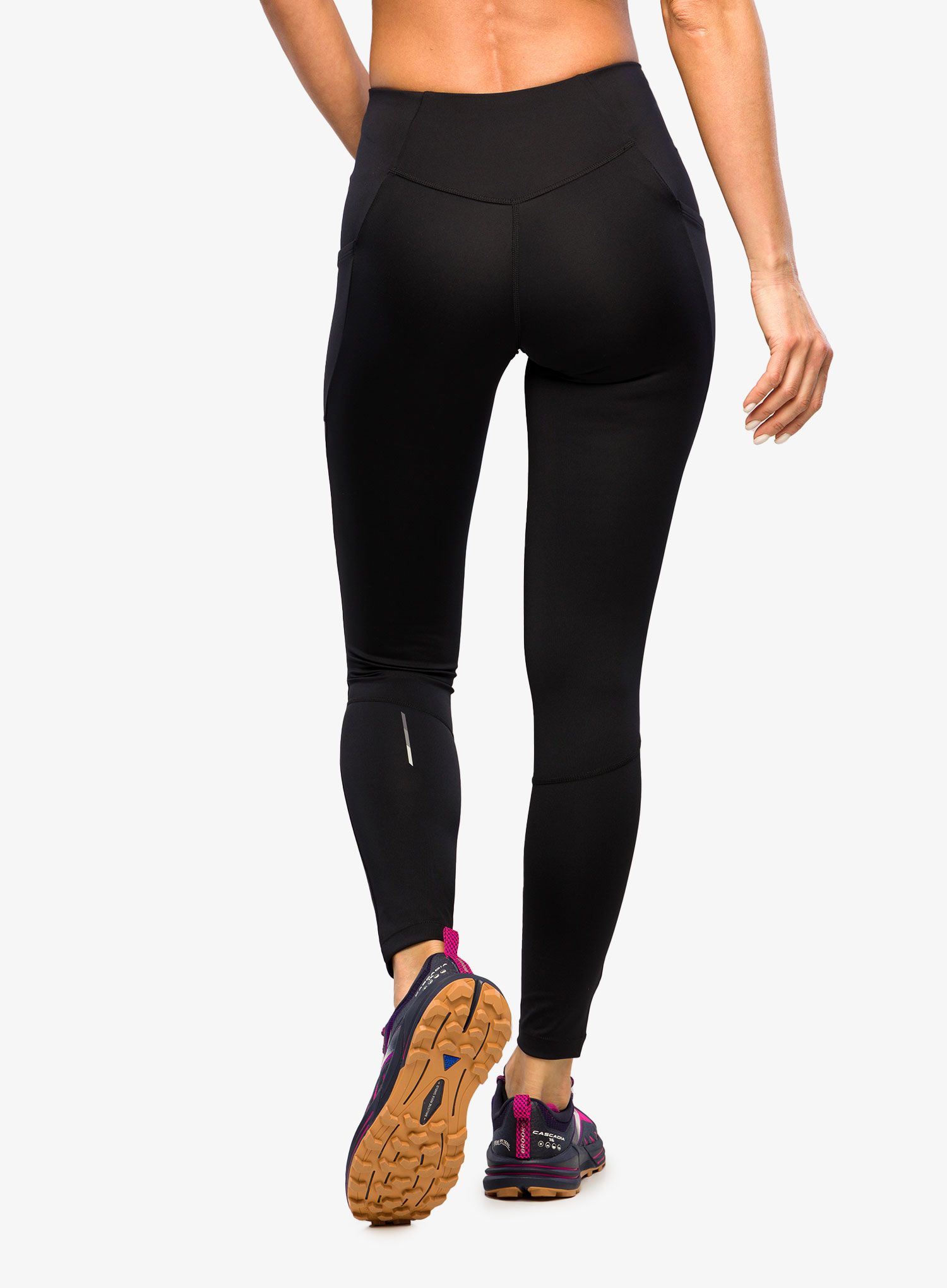 Ženske tajice za trčanje Salomon Cross Run 28 Tight - deep black