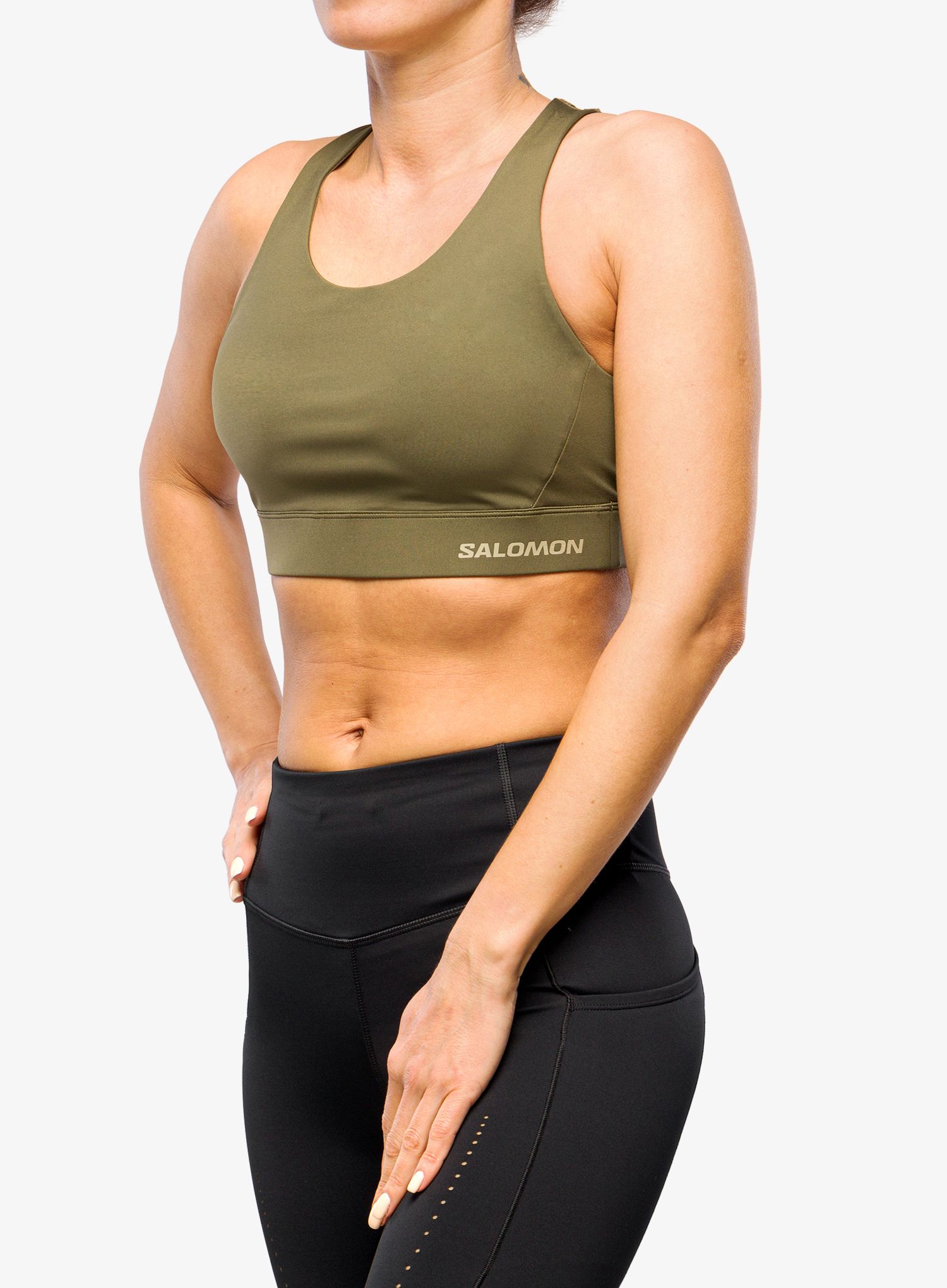 Sportski grudnjak Salomon Cross Run Bra - grape leaf
