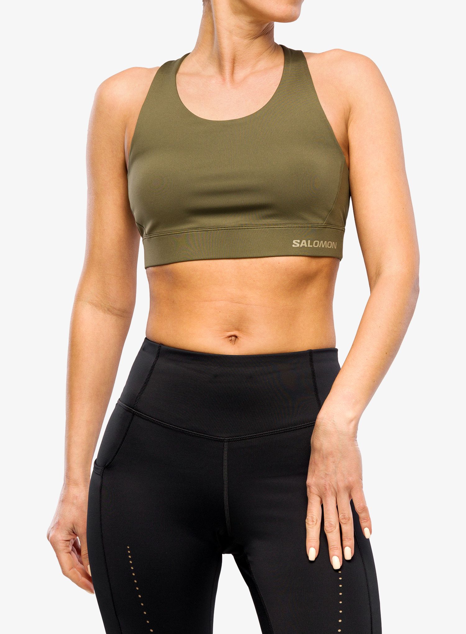 Sportski grudnjak Salomon Cross Run Bra - grape leaf