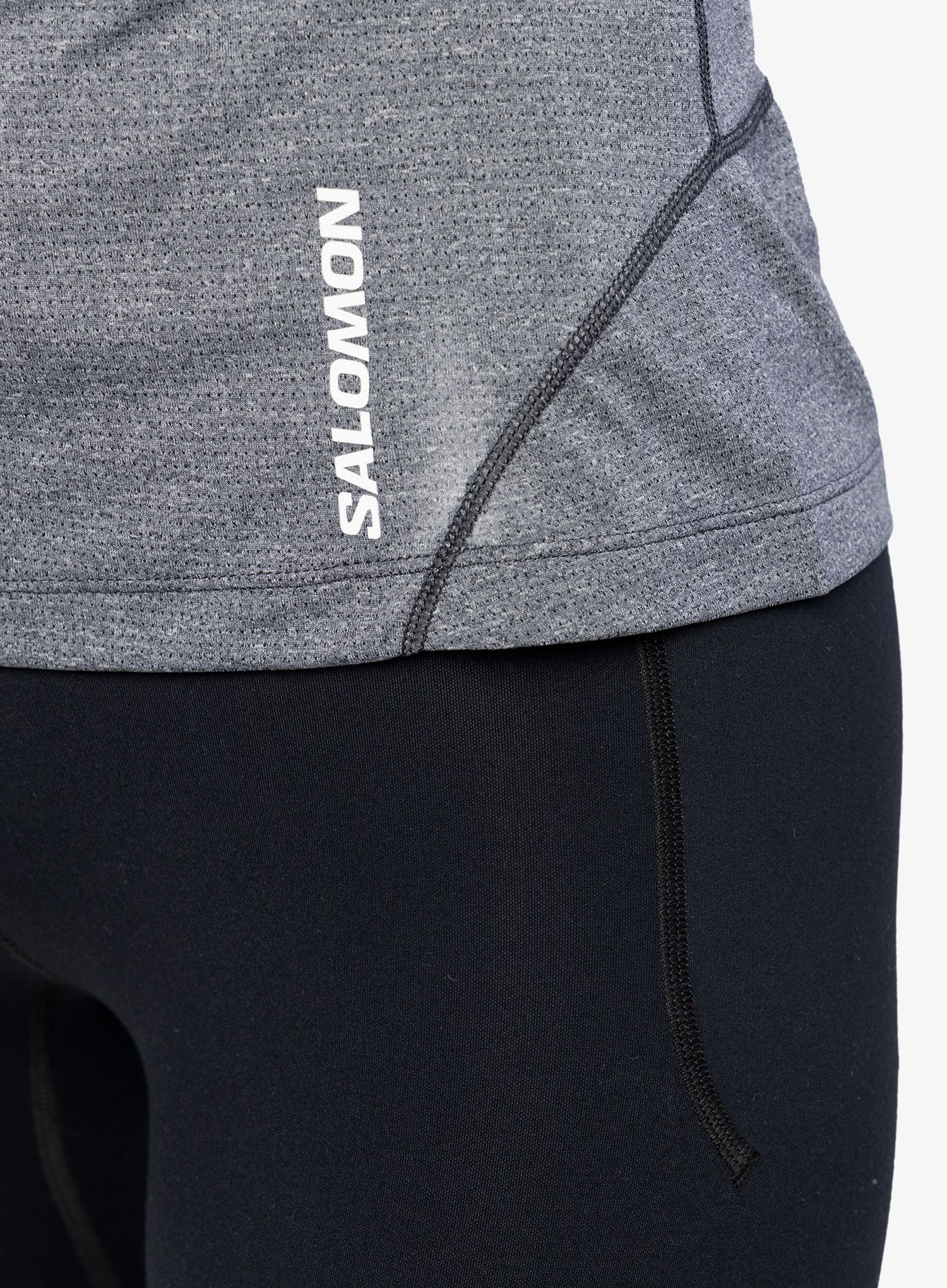Ženska dukserica bez kapuljače Salomon Cross Run LS Tee - black