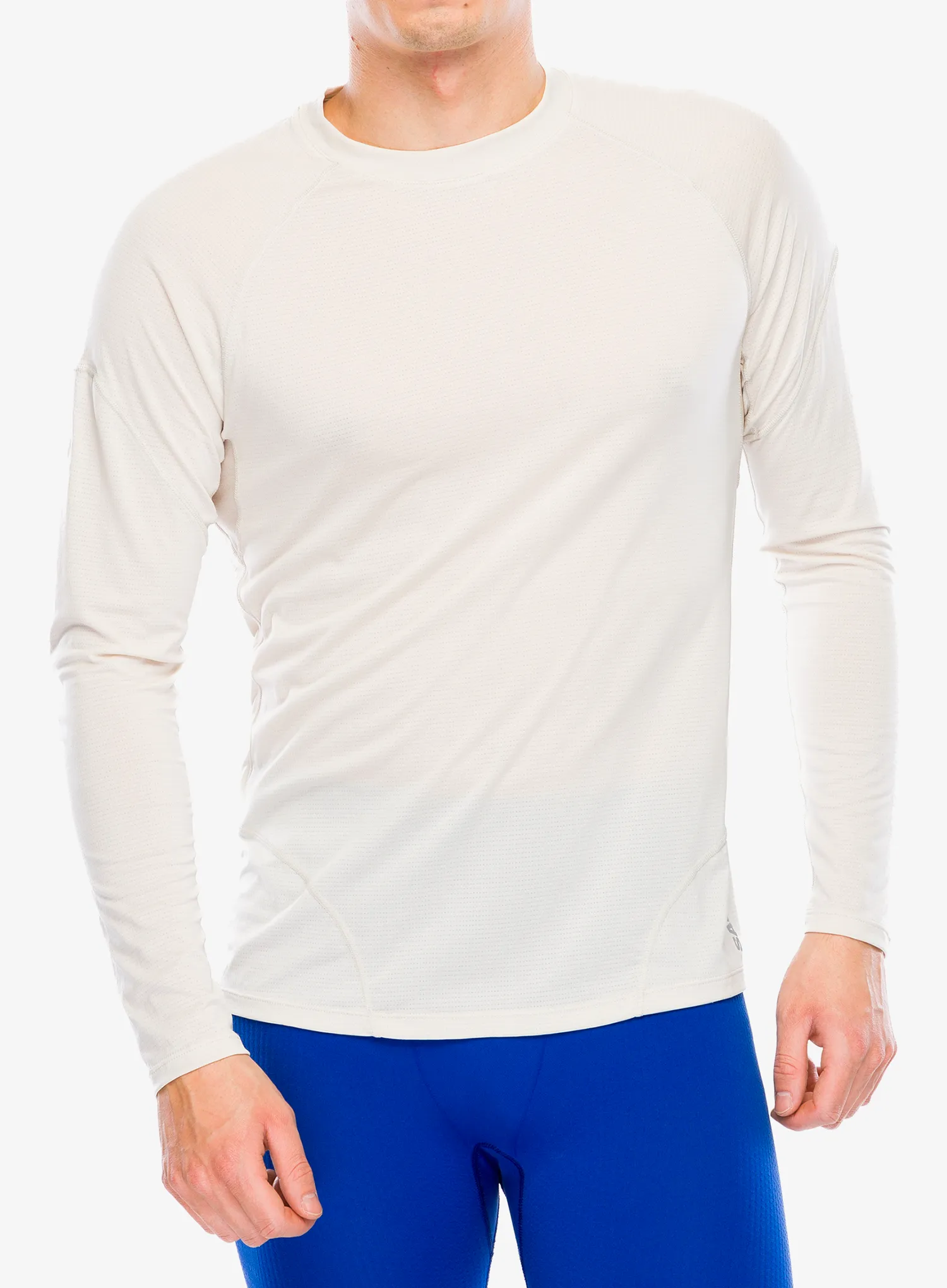 Dukserica za trčanje Salomon Cross Run Ls Tee - rainy day