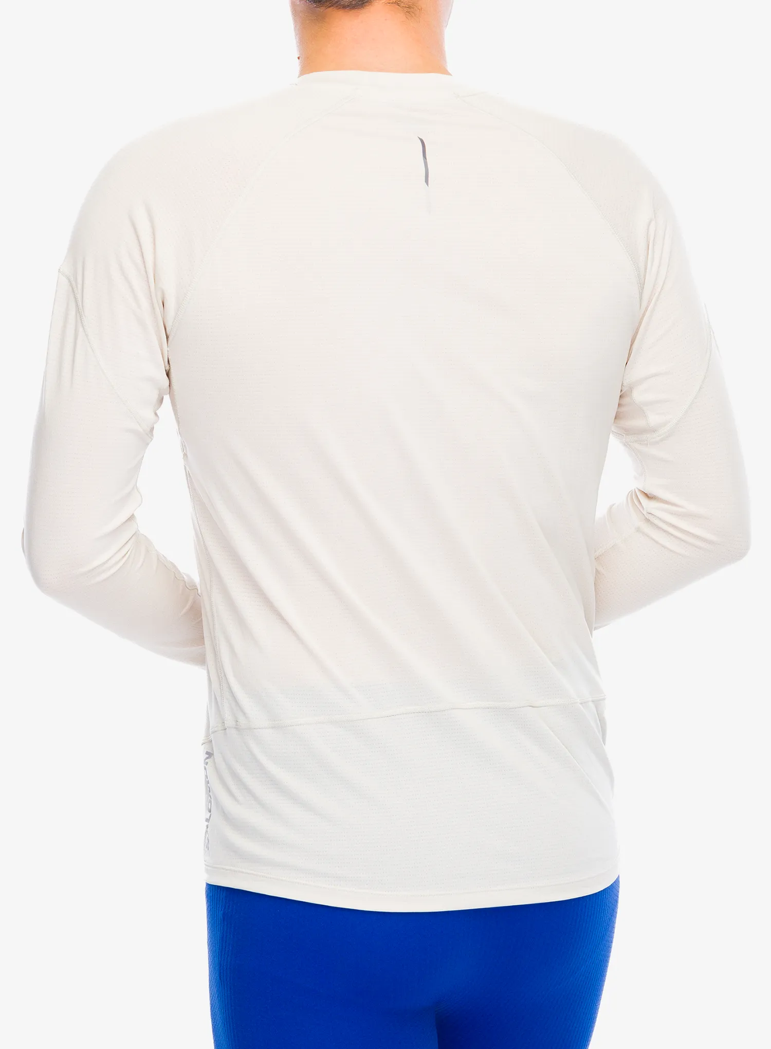 Dukserica za trčanje Salomon Cross Run Ls Tee - rainy day