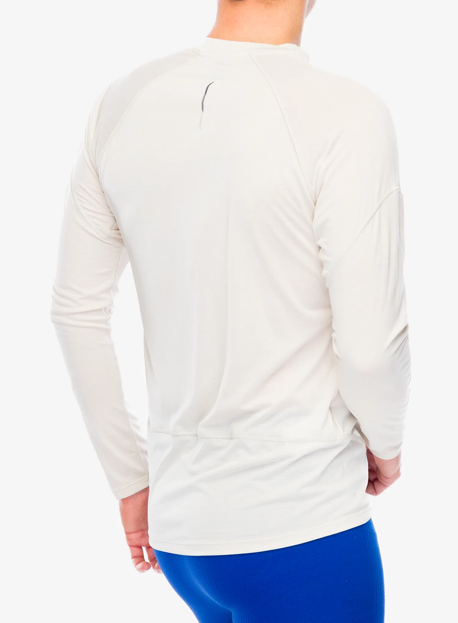 Dukserica za trčanje Salomon Cross Run Ls Tee - rainy day