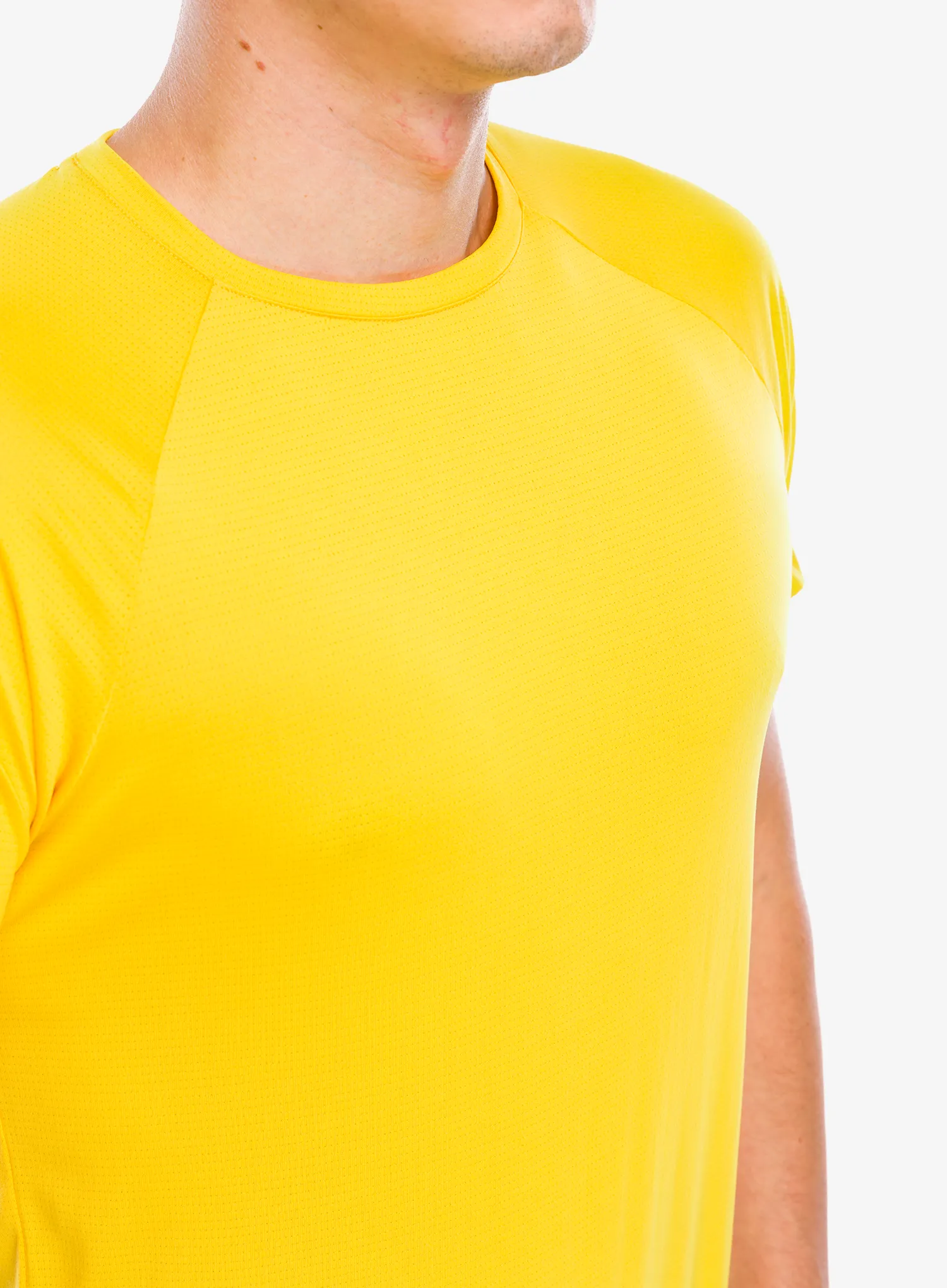 Majica za trčanje Salomon Cross Run SS Tee - lemon
