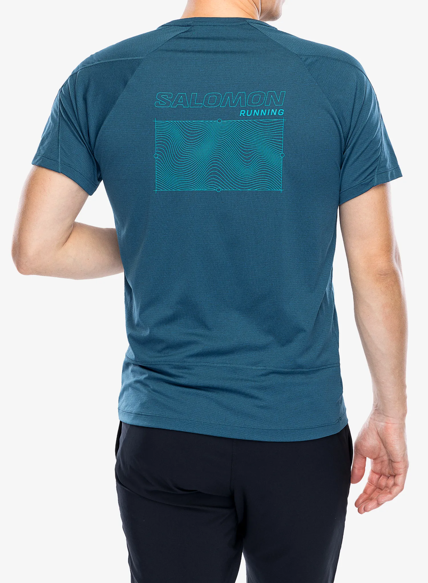 Brzosušeća majica Salomon Cross Run S/S GFX
