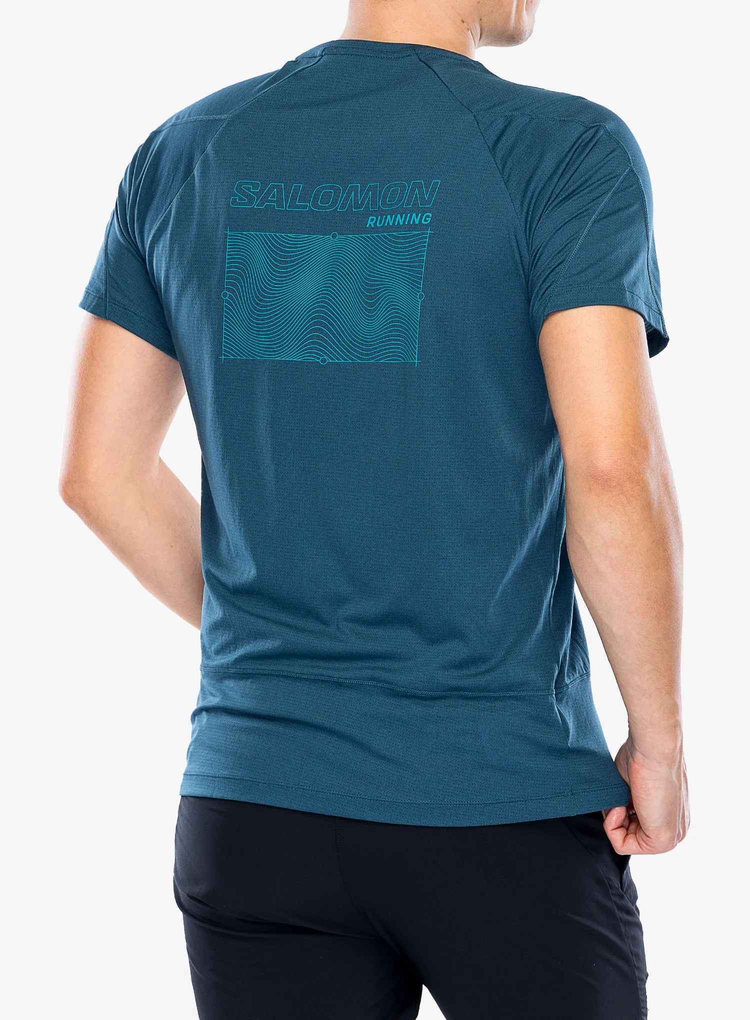 Brzosušeća majica Salomon Cross Run S/S GFX
