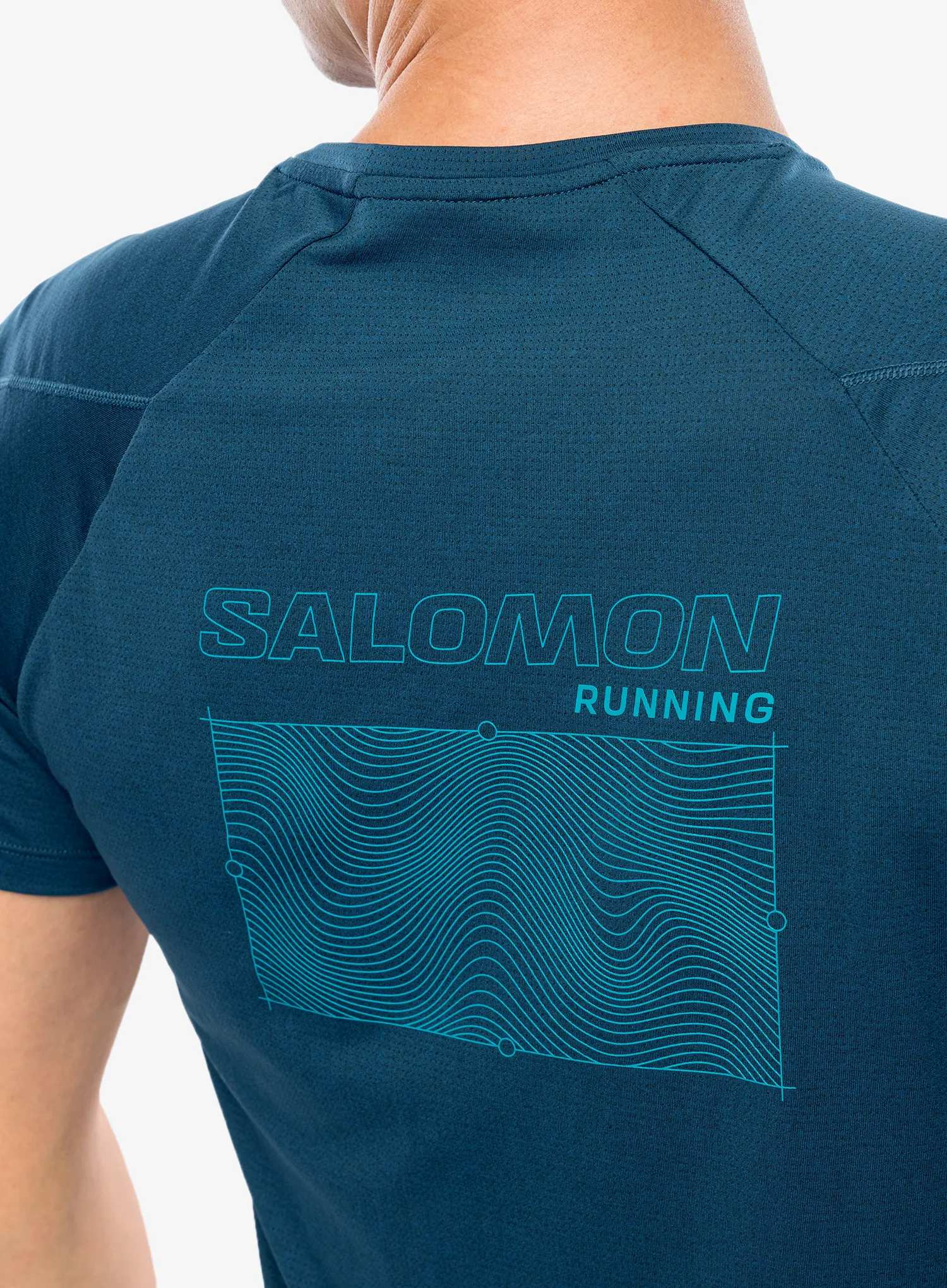 Brzosušeća majica Salomon Cross Run S/S GFX