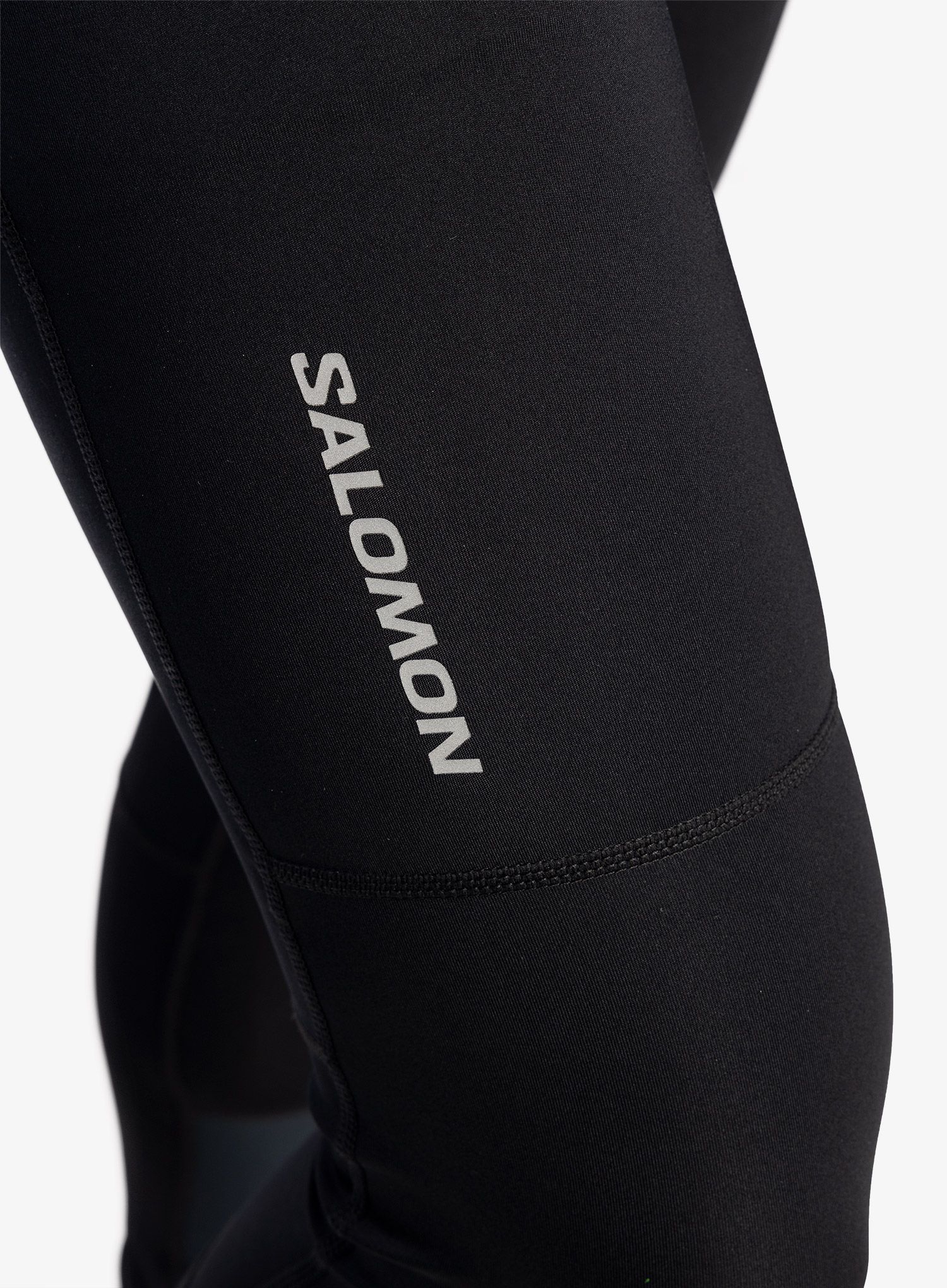 Tajice za trčanje Salomon Cross Run Tight - deep black