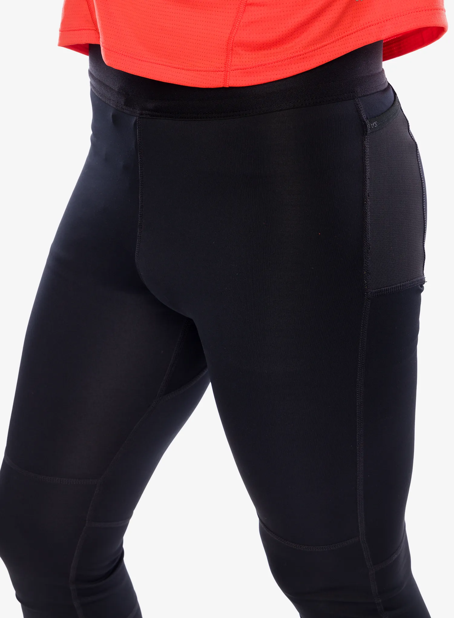 Tajice za trčanje Salomon Cross Run Tight - deep black