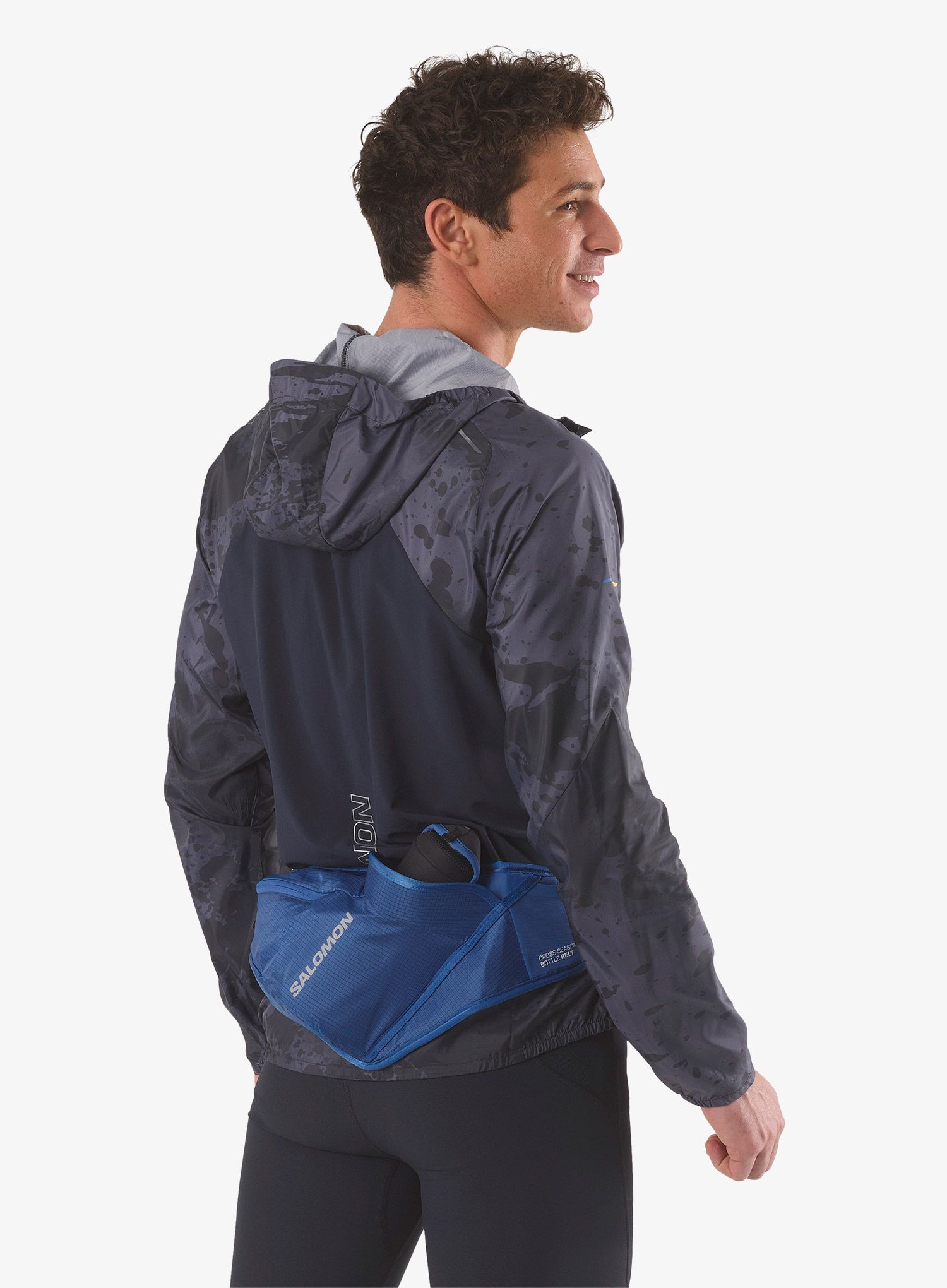 Pojas za trčanje Salomon Cross Season Bottle Belt - nautical blue/e