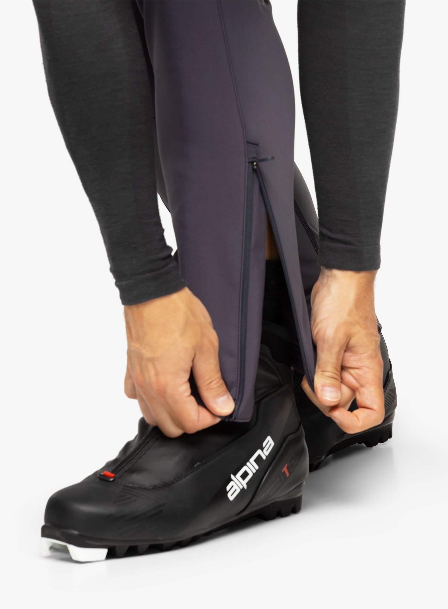 Softshell hlače Salomon Crs Warm Softshell Pant - perisc