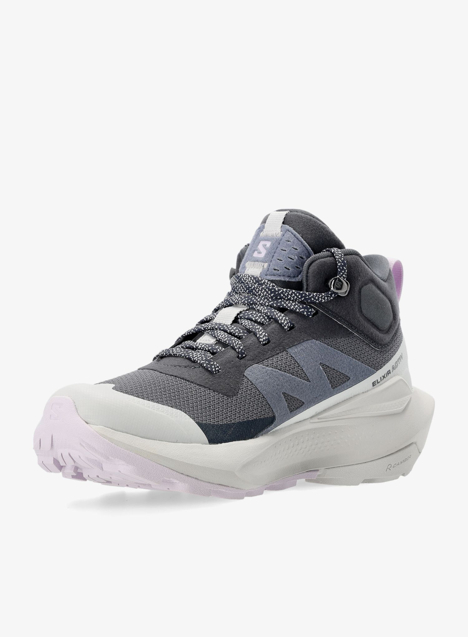 Ženske planinarske cipele Salomon Elixir Activ Mid GTX - ink/glacier