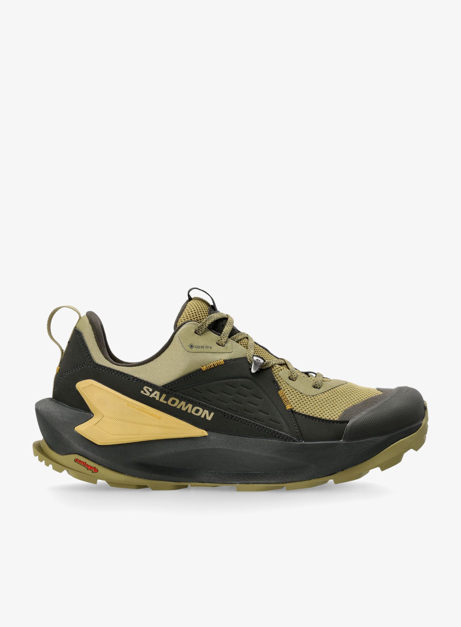 Planinarske cipele Salomon Elixir GTX - black/herb/moss