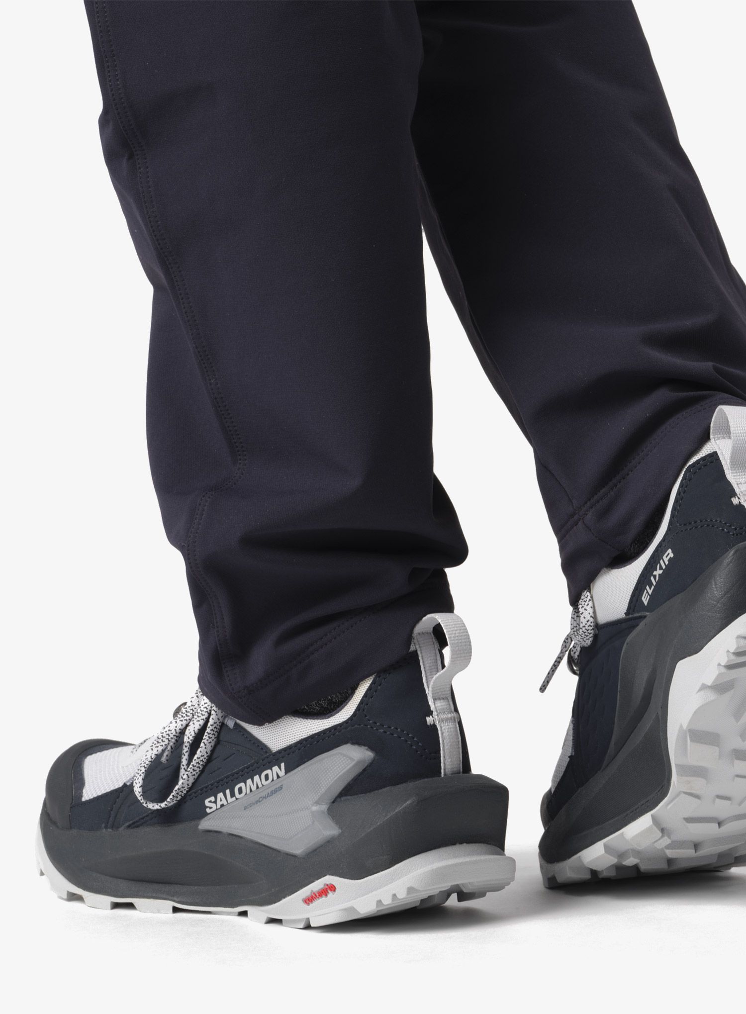 Ženske planinarske cipele Salomon Elixir GTX - carbon/blue/flint