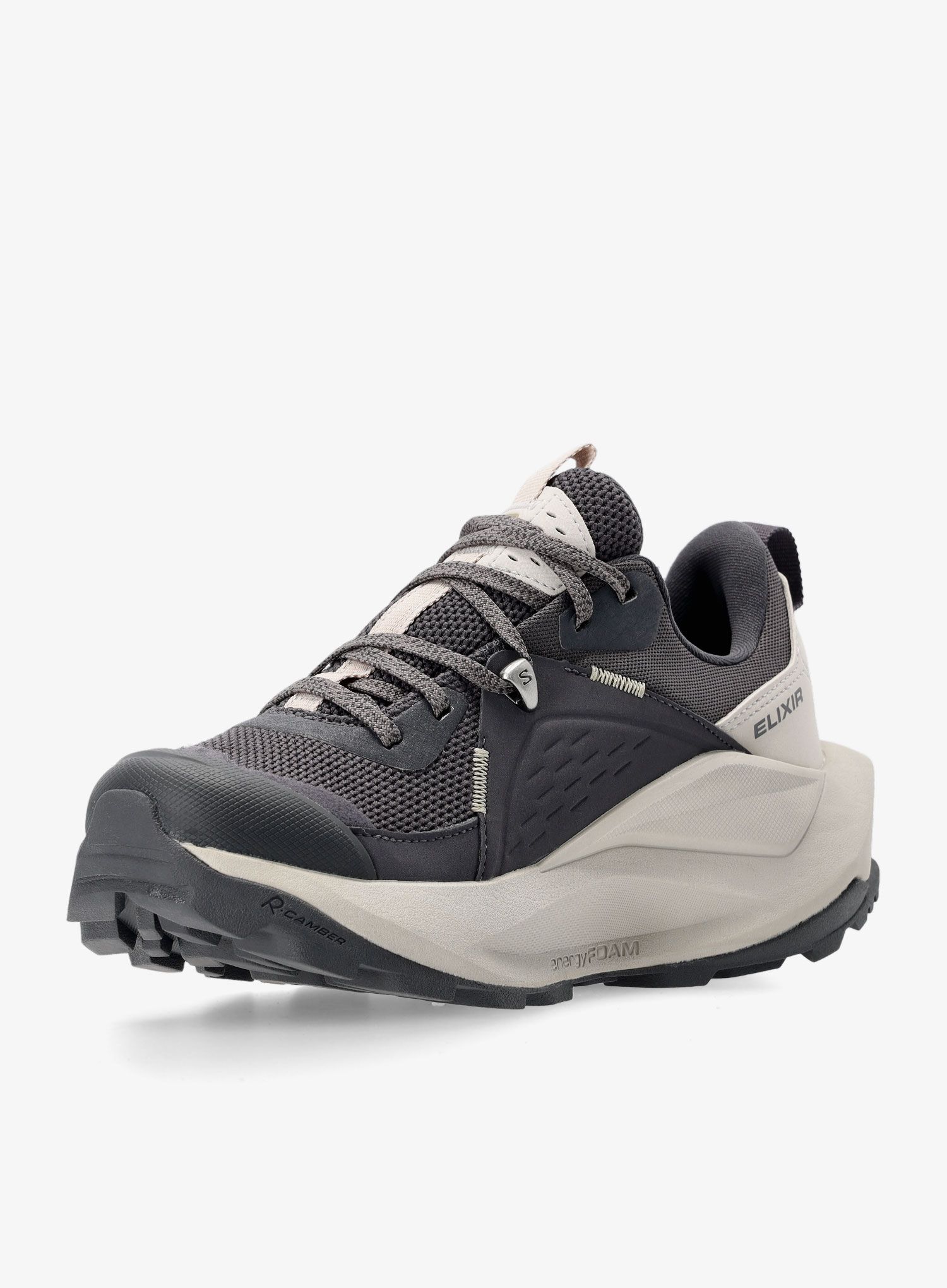 Ženske planinarske cipele Salomon Elixir GTX - iron/silver/sponge