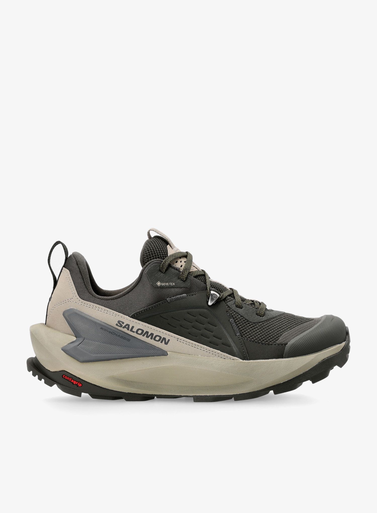 Planinarske cipele Salomon Elixir GTX - peat/khaki/castlerock