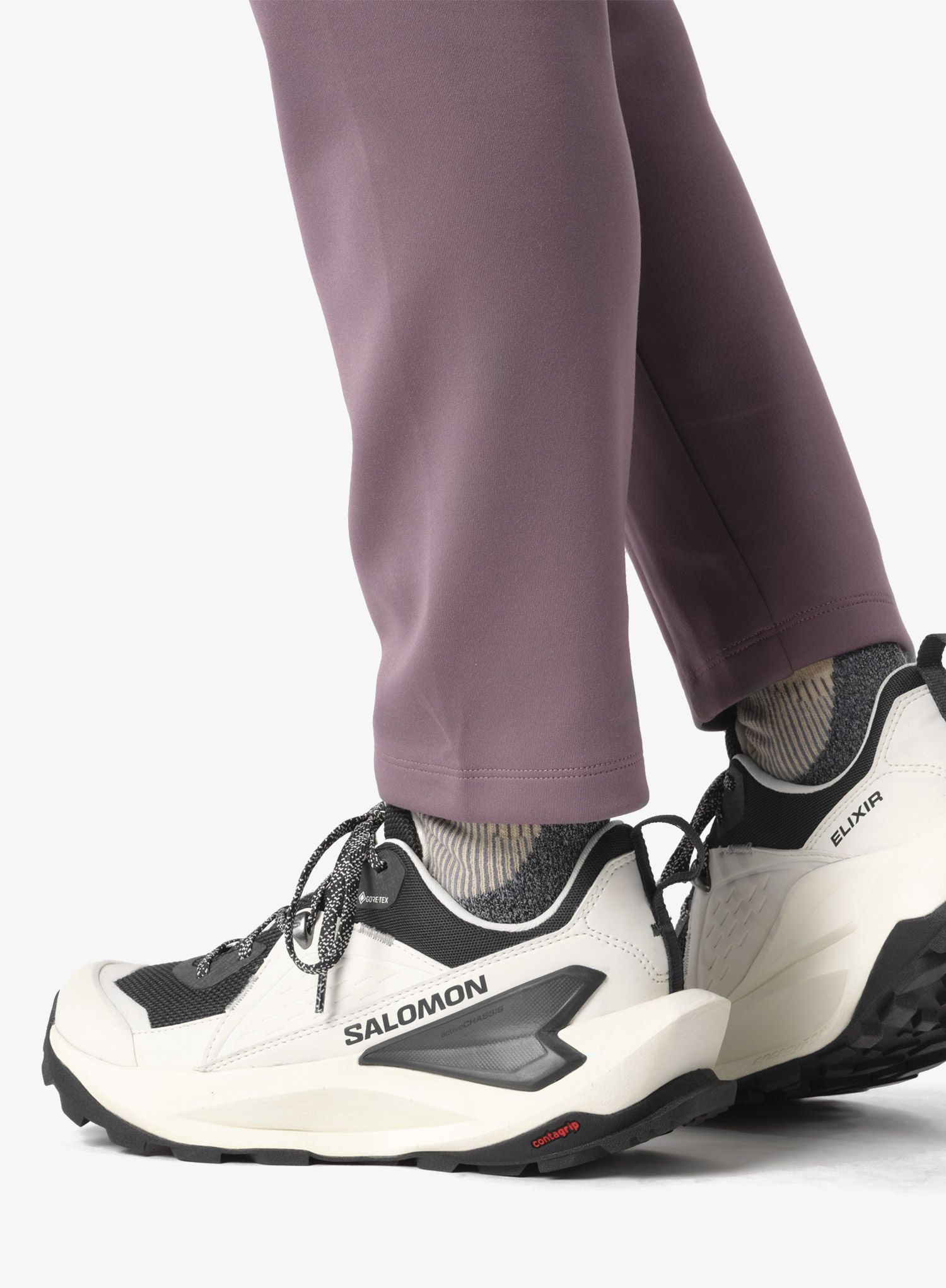 Ženske GORE TEX cipele Salomon Elixir GTX - vanila/phantom/metal