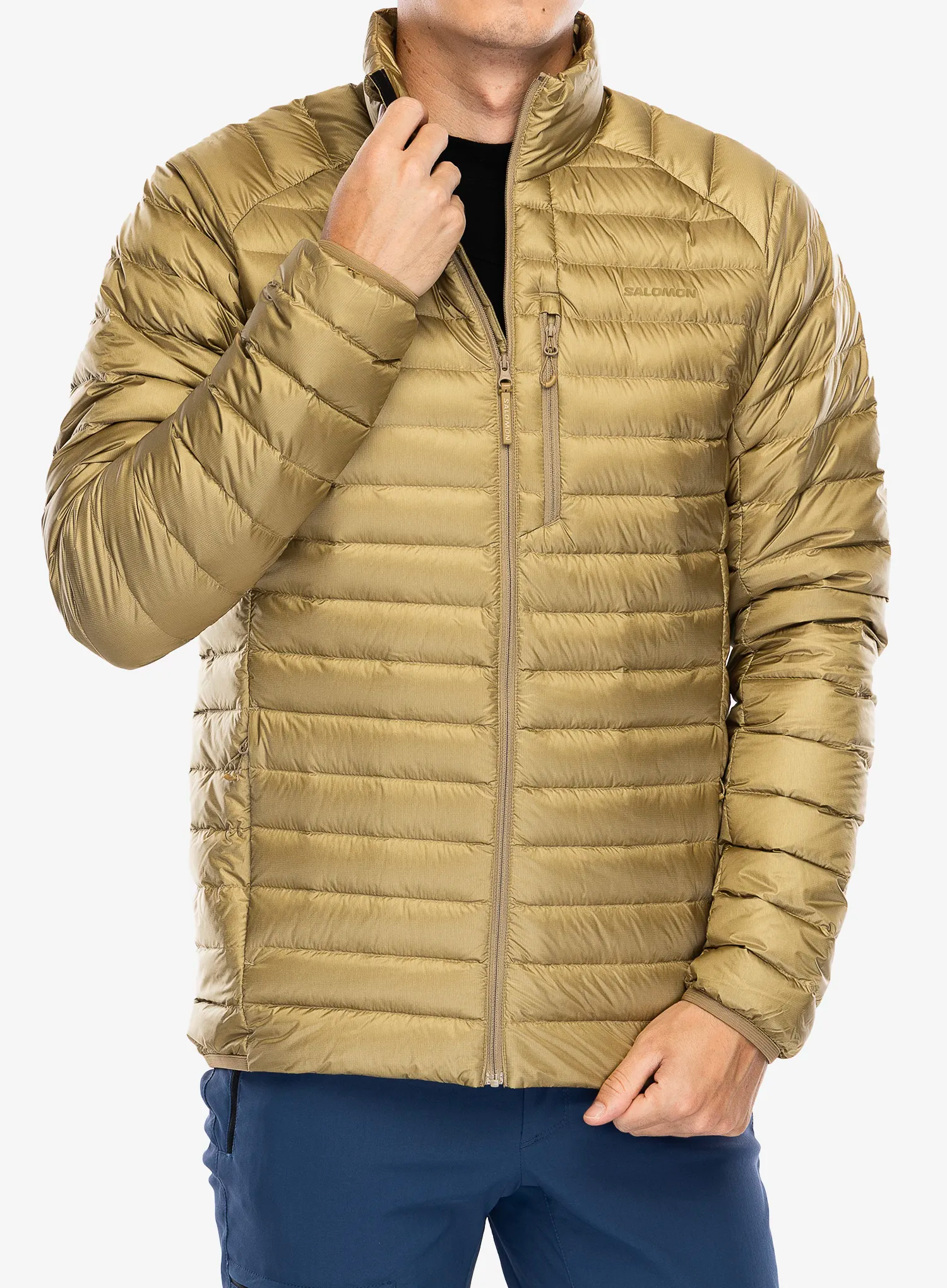 Pernata jakna Salomon Elixir Micro Down JKT - antique bronze