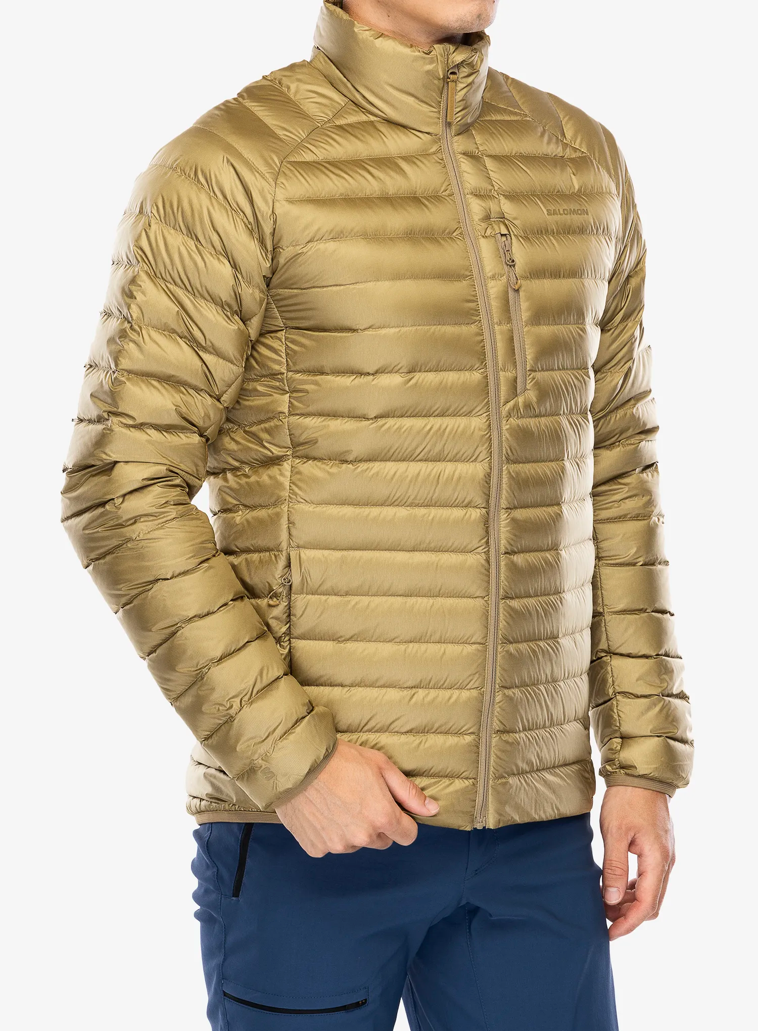 Pernata jakna Salomon Elixir Micro Down JKT - antique bronze