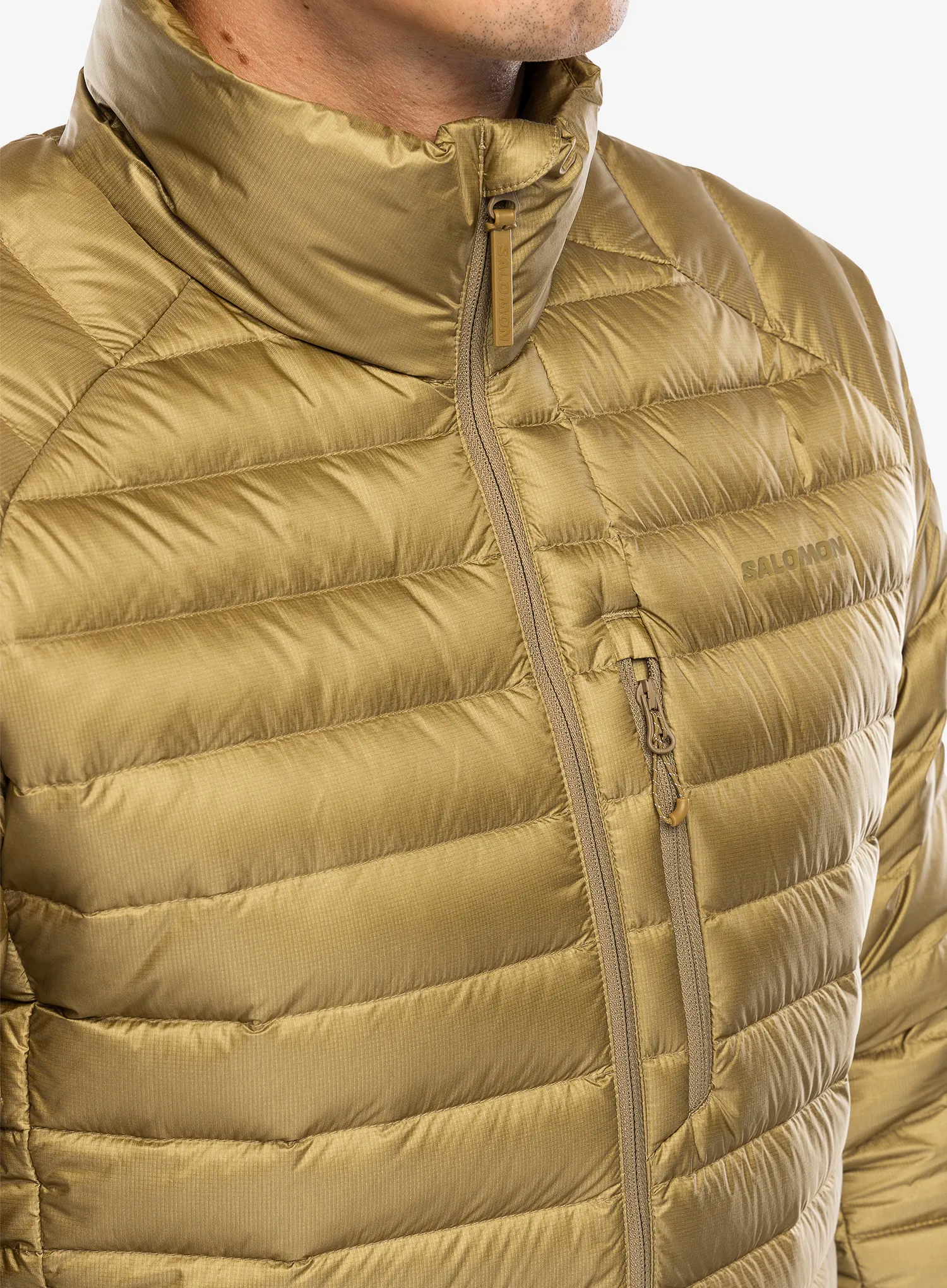 Pernata jakna Salomon Elixir Micro Down JKT - antique bronze