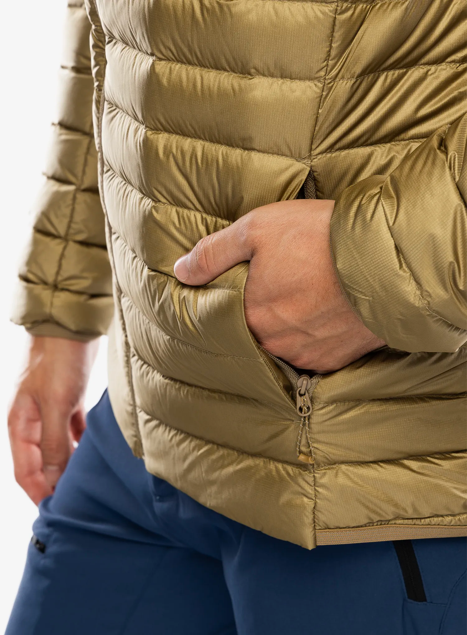 Pernata jakna Salomon Elixir Micro Down JKT - antique bronze