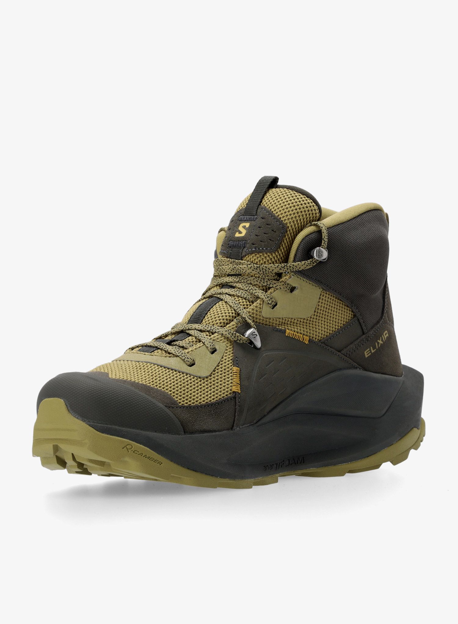 Planinarske cipele Salomon Elixir Mid GTX - black/driher/sthmos