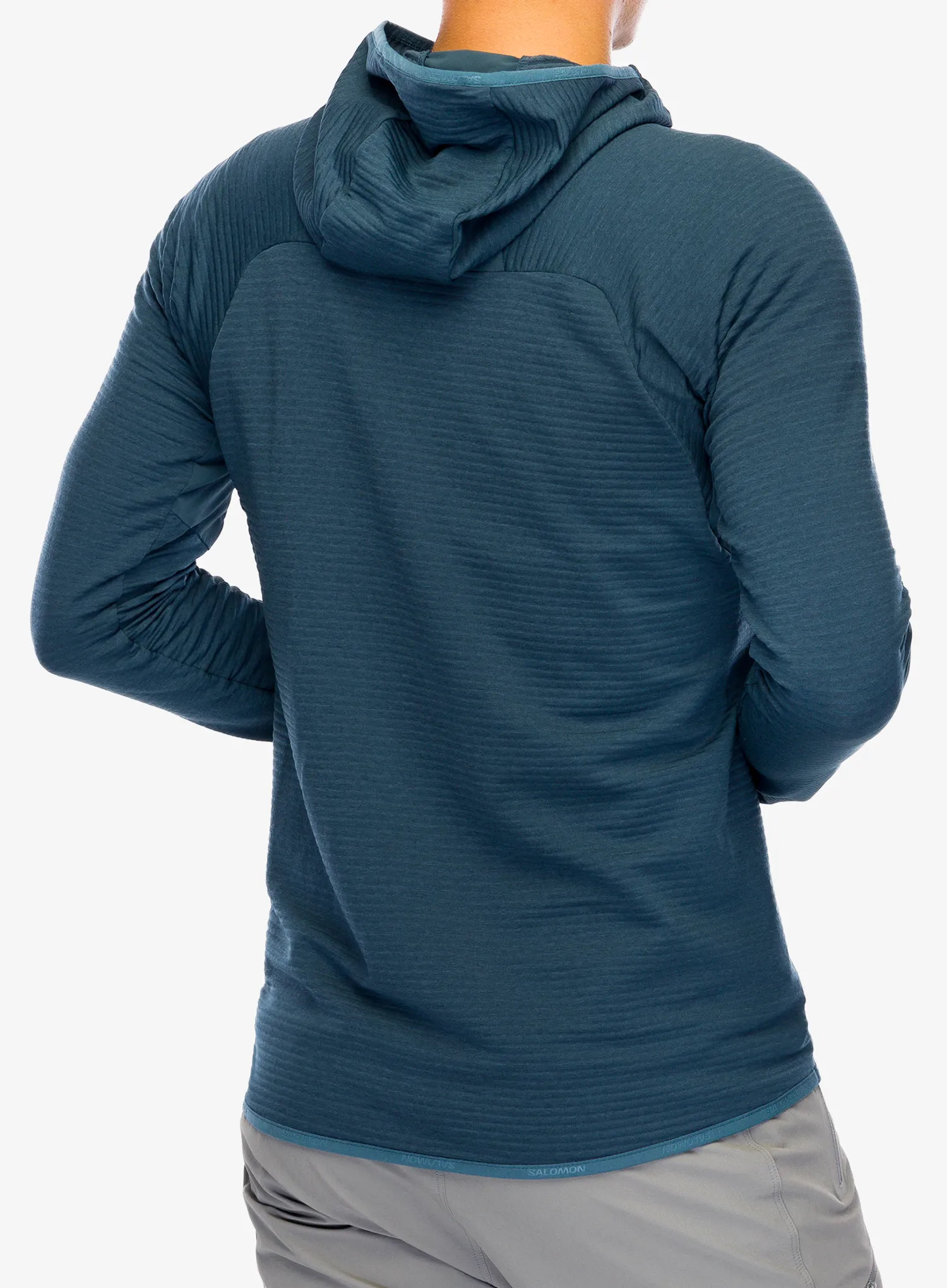 Majica s kapuljačom Salomon Essential Ltwarm HD - midnight navy