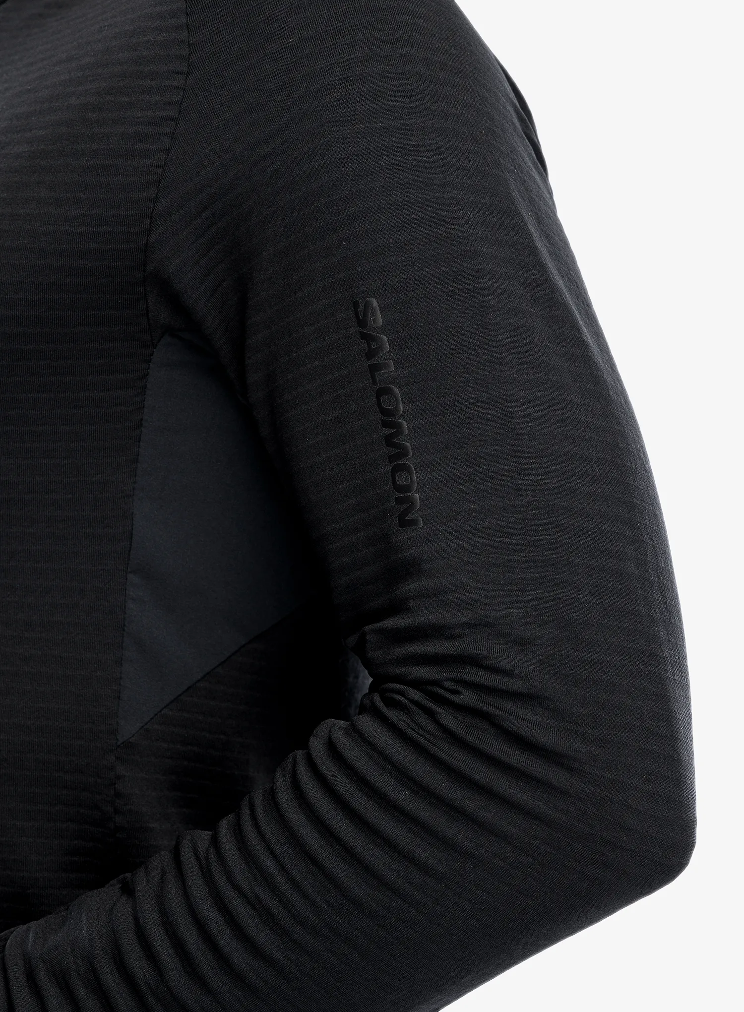 Dukserica Salomon Essential Ltwarm Hz - deep black