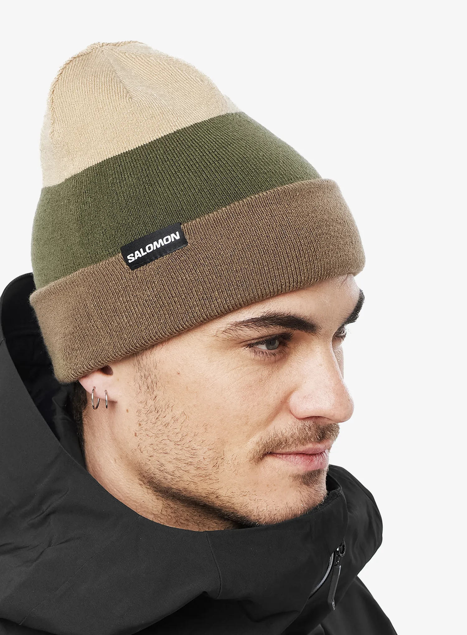 Zimska kapa Salomon Flatspin Reversible Beani - shitake