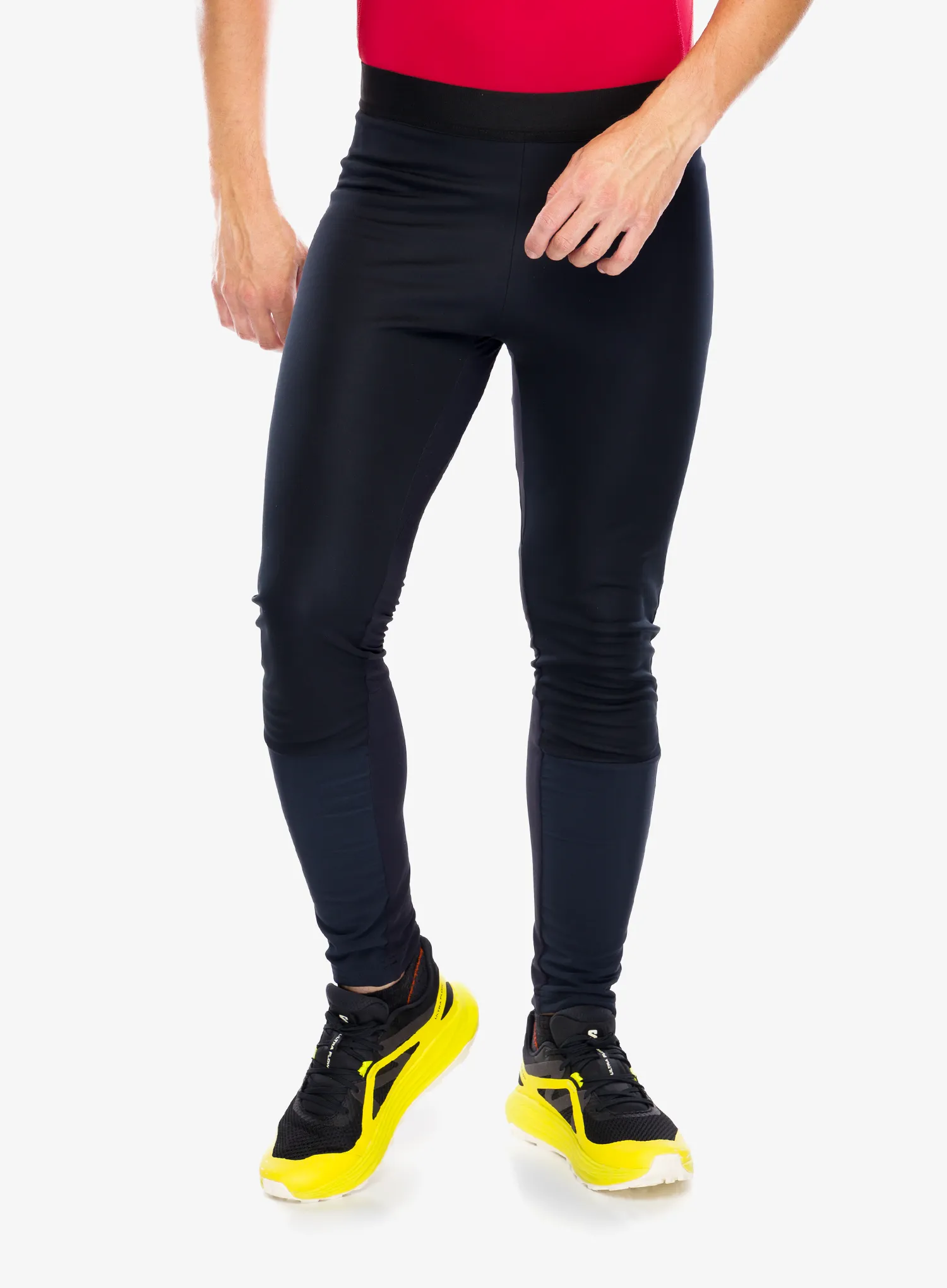 Tajice za trčanje Salomon GTX WS Sshell Tight - deep black