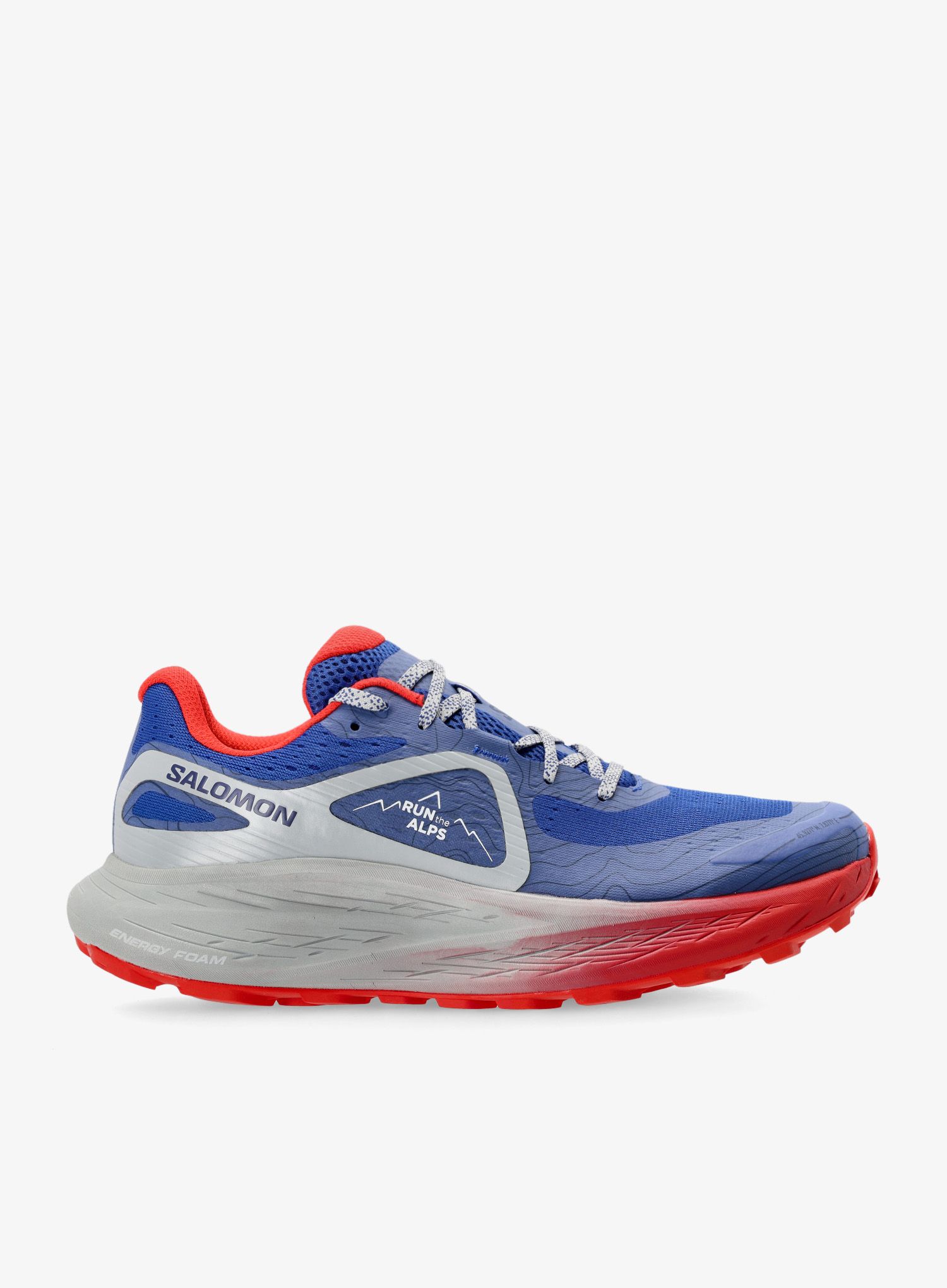 Tenisice za trail trčanje Salomon Glide Max Tr Run The Alps - surf/quarry/red