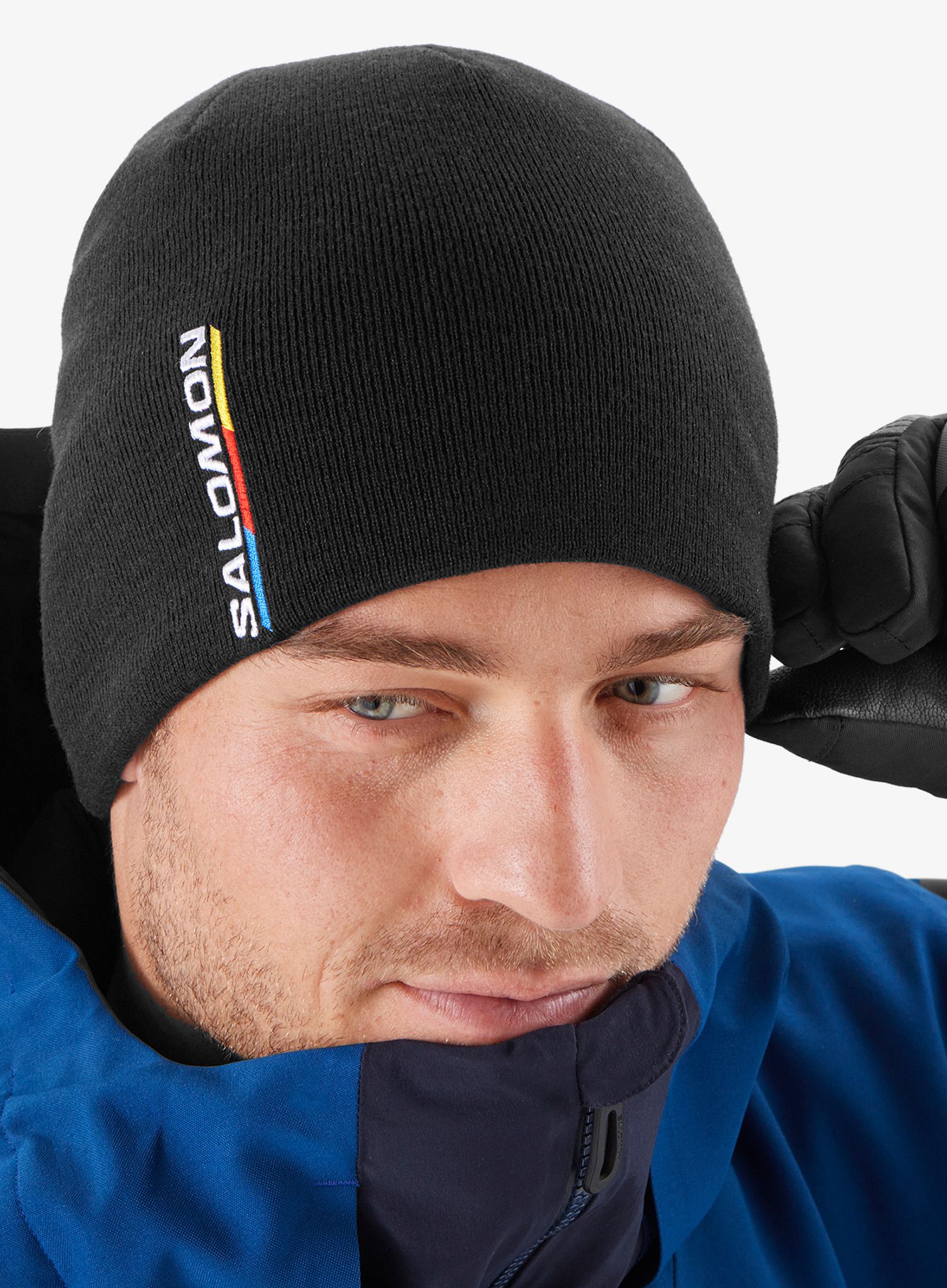 Zimska kapa Salomon Graphic Beanie - deep black