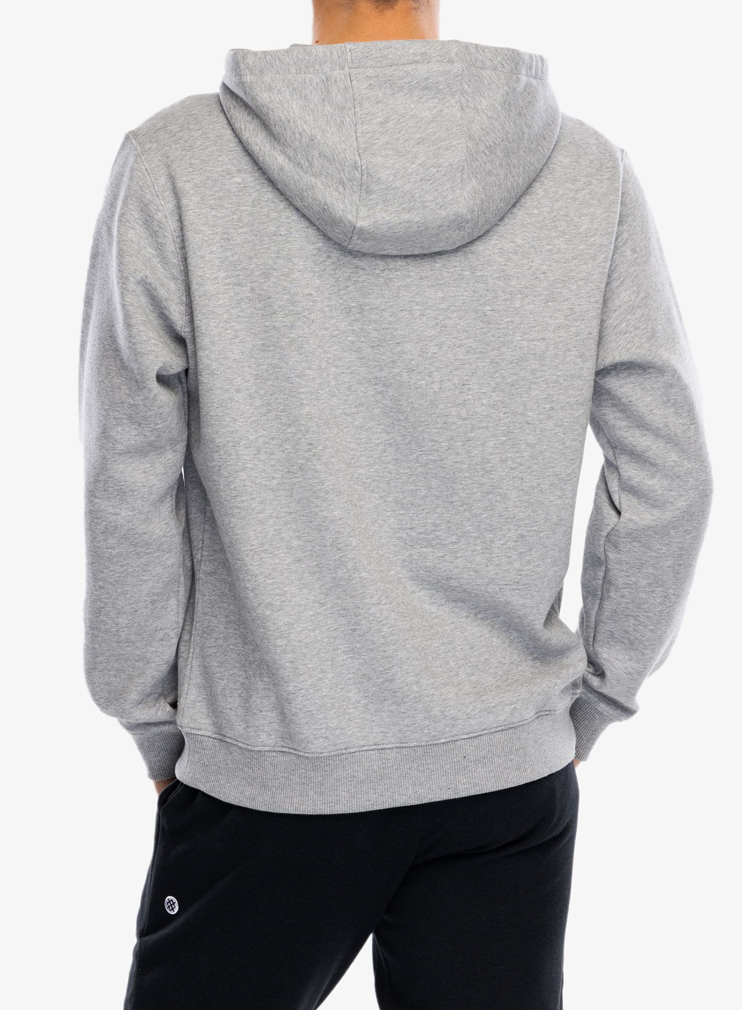 Majica s kapuljačom Salomon Logo Perf HD - heather grey