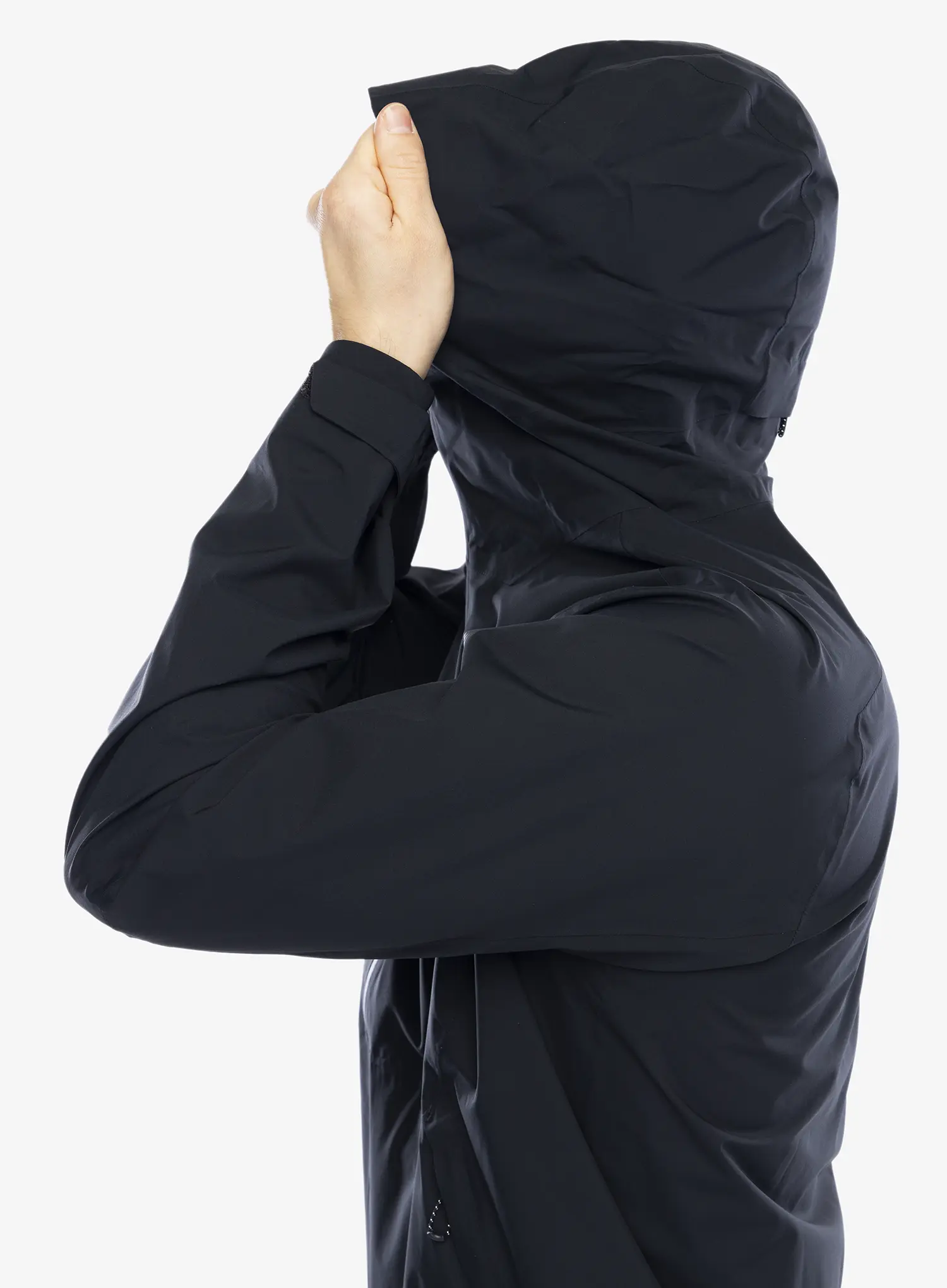 Kišna jakna Salomon Outerpath Jacket - deep black
