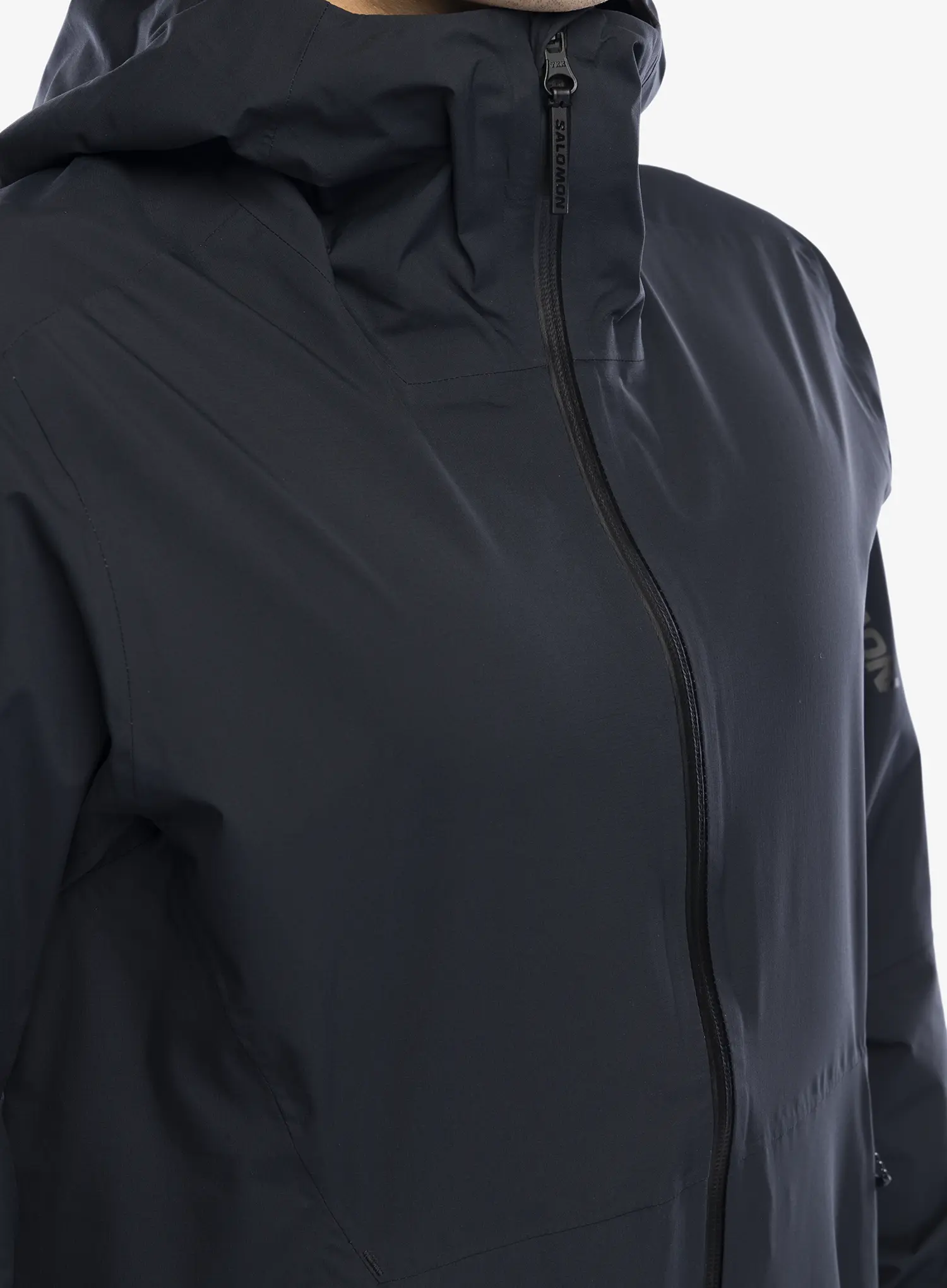 Kišna jakna Salomon Outerpath Jacket - deep black