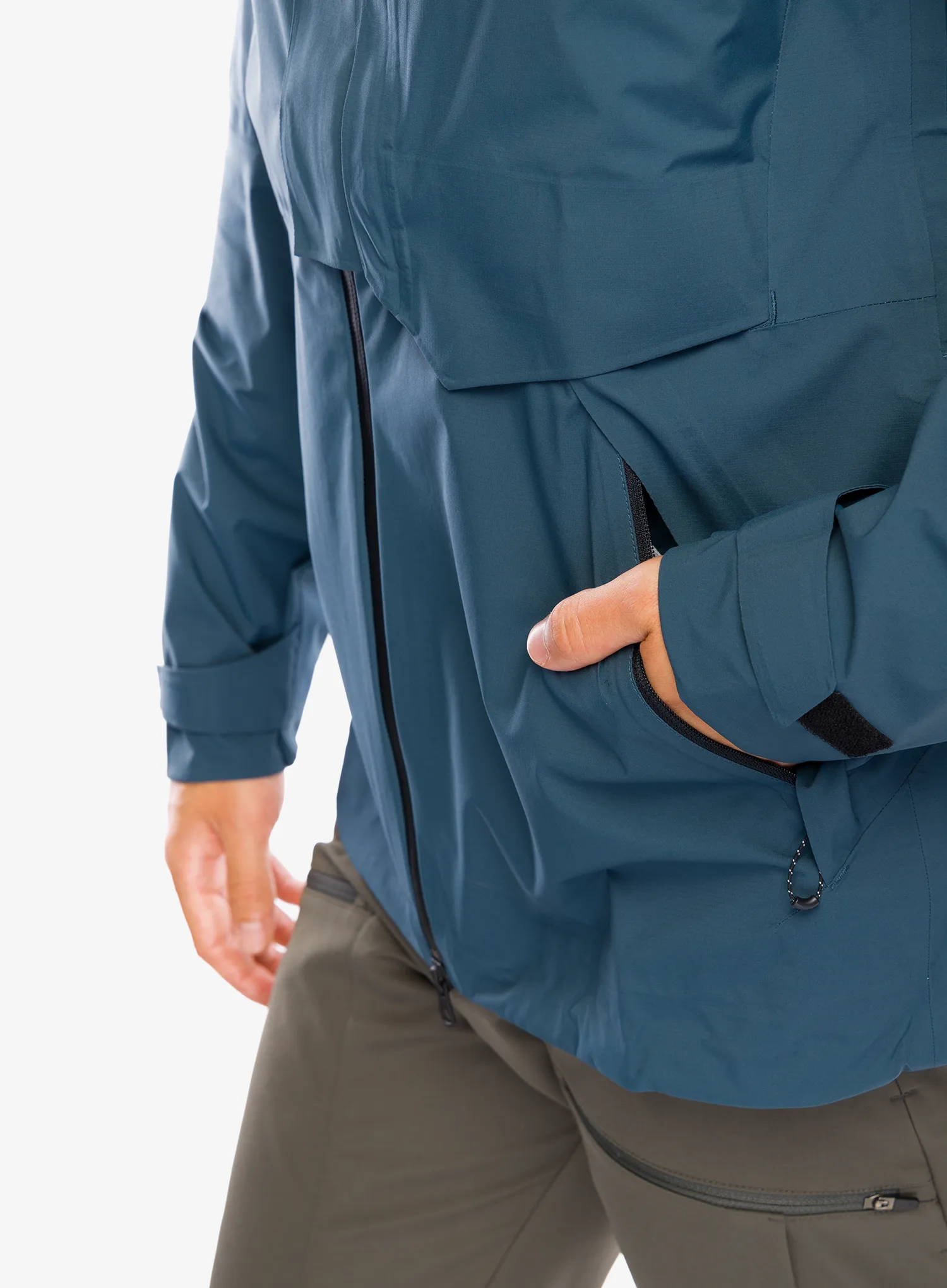 Kišna jakna Salomon Outerpath Pro Jacket - midnight navy