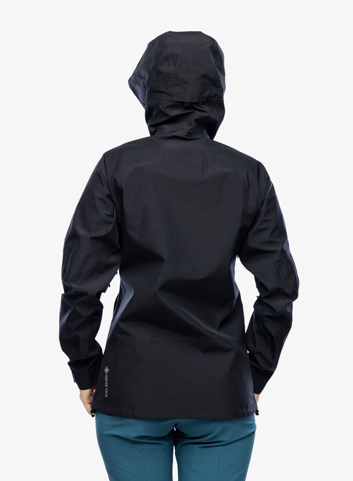 GORE-TEX ženska jakna Salomon Outline 3L GTX Shell - deep black