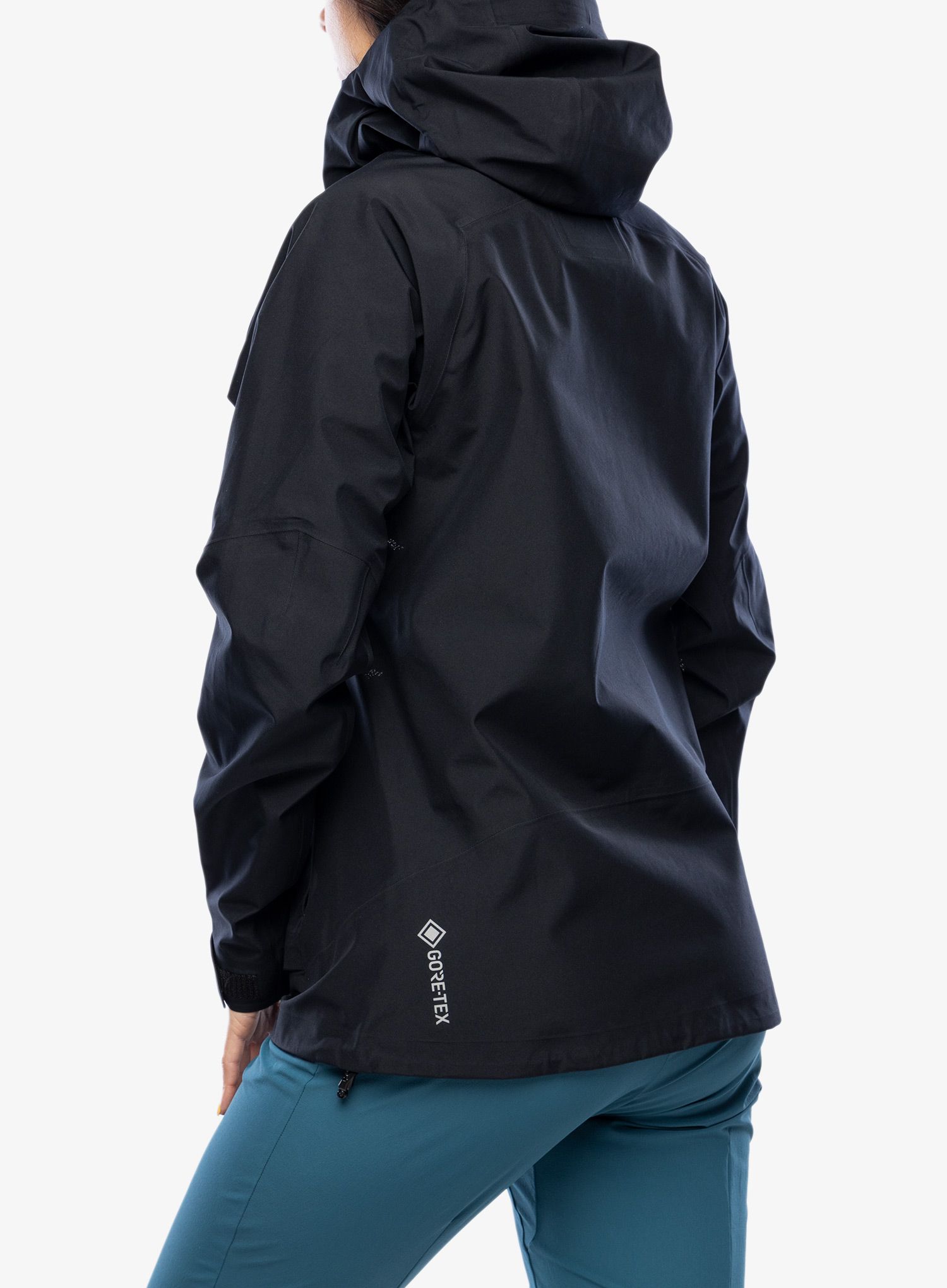 GORE-TEX ženska jakna Salomon Outline 3L GTX Shell - deep black