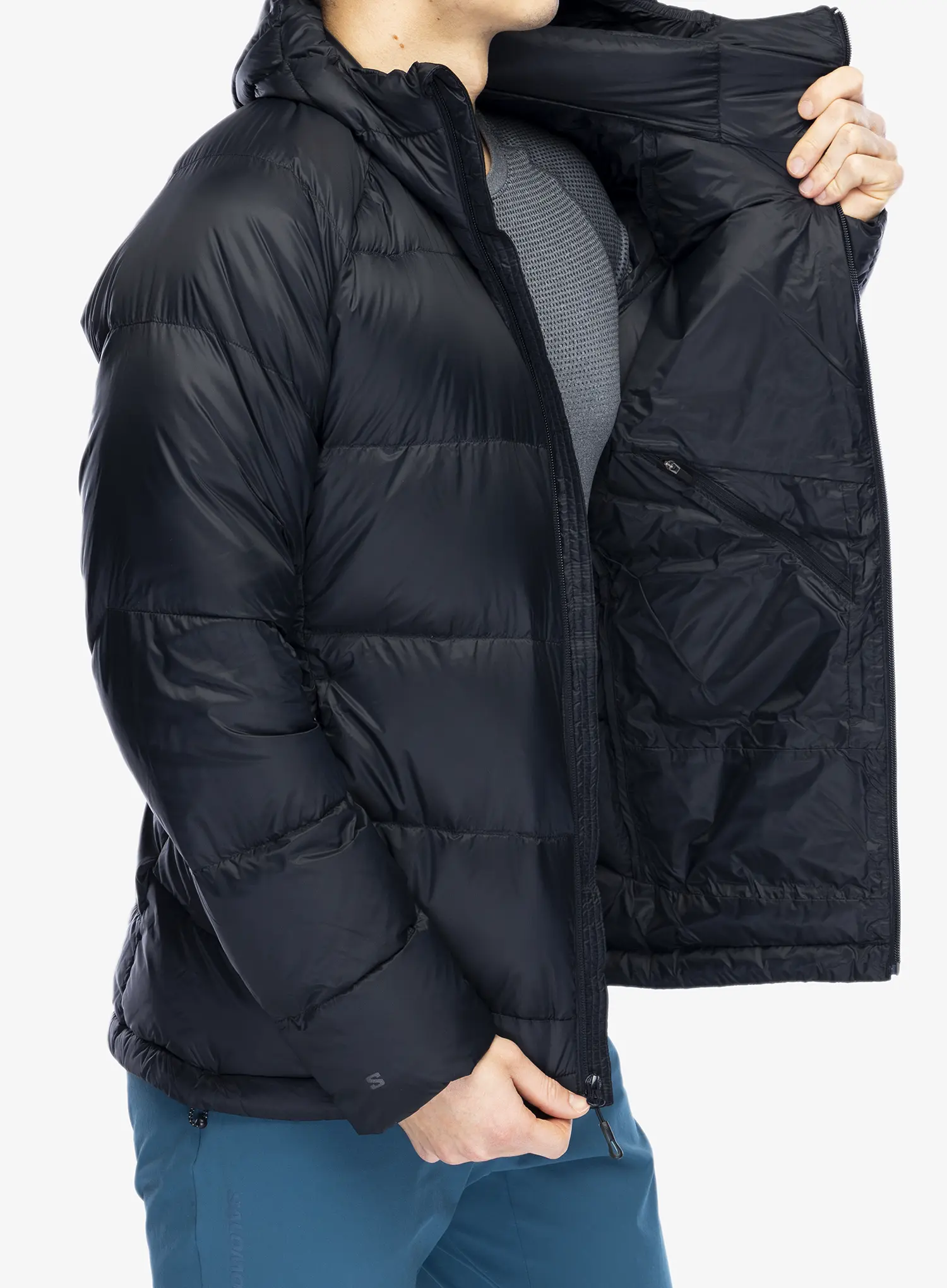 Pernata jakna Salomon Outline Down Jkt - deep black