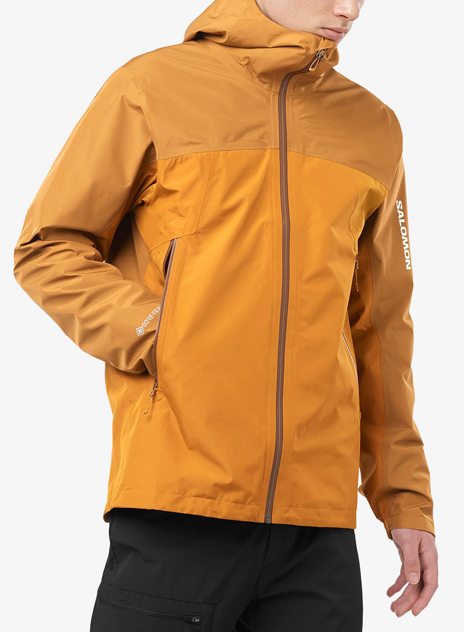 Kišna jakna Salomon Outline GTX 2.5 L Jacket - rubber