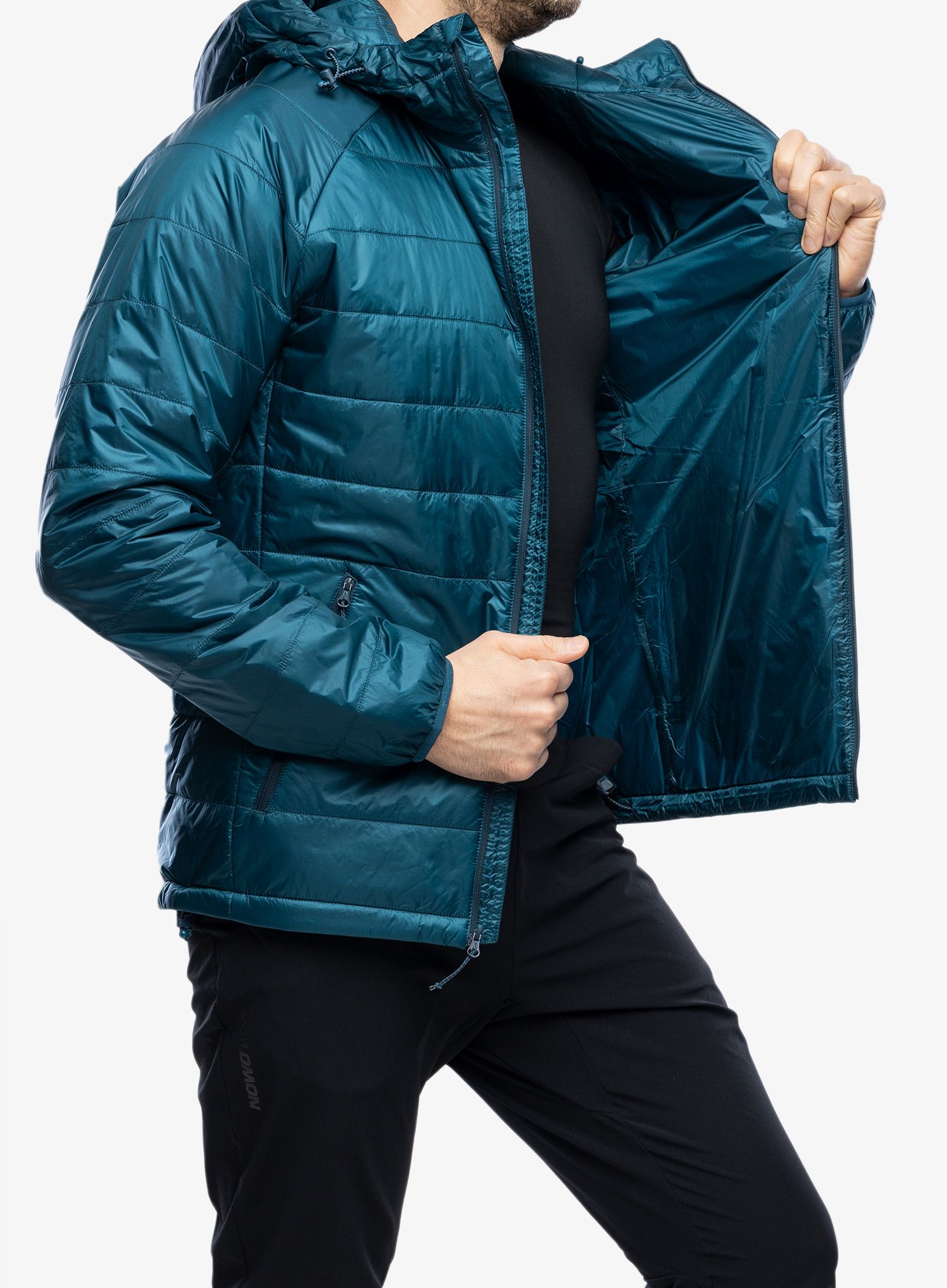 Jakna s postavom Salomon Outline HD Insul Jkt - deep dive