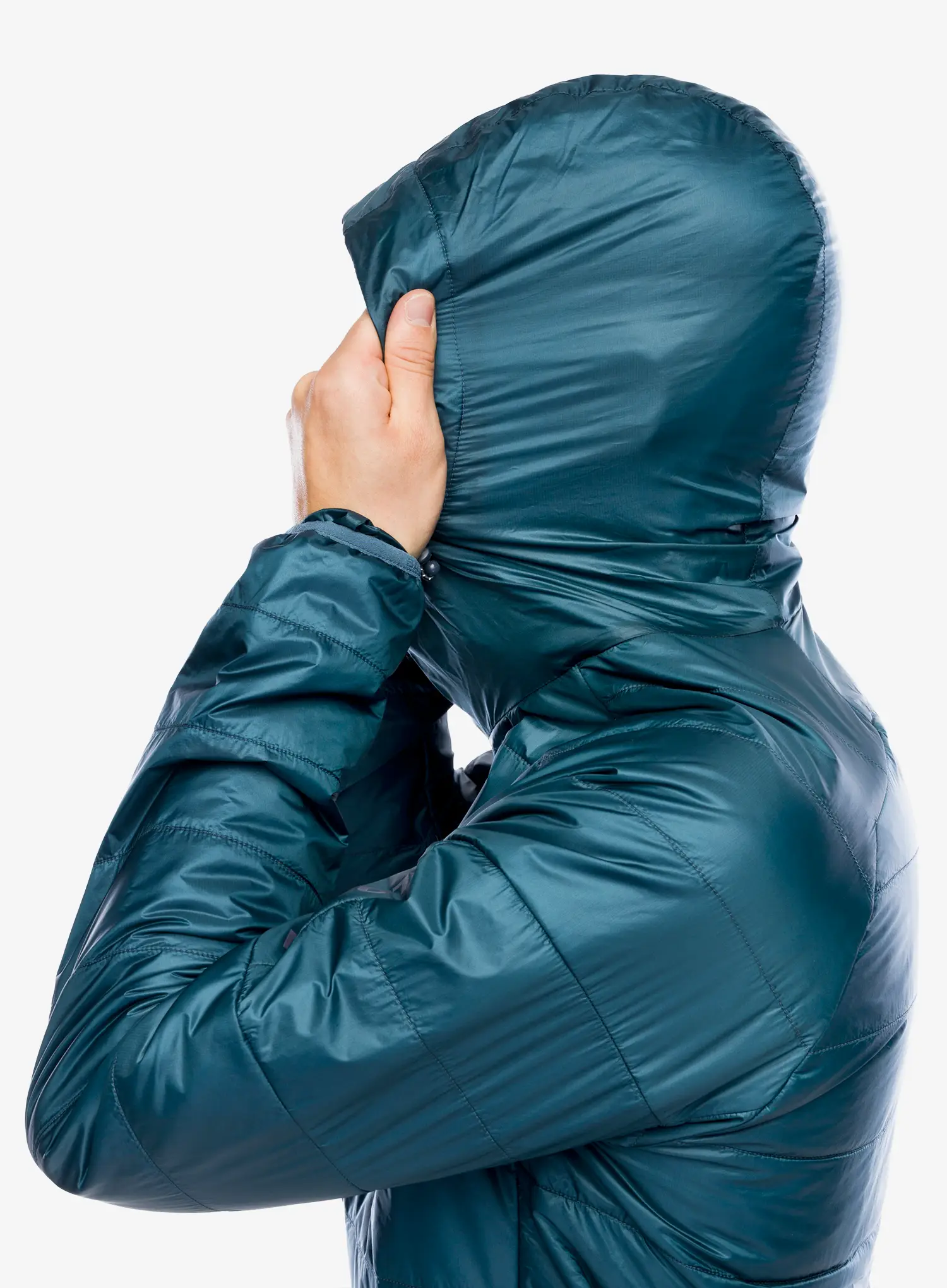 Jakna s postavom Salomon Outline HD Jacket - midnight navy