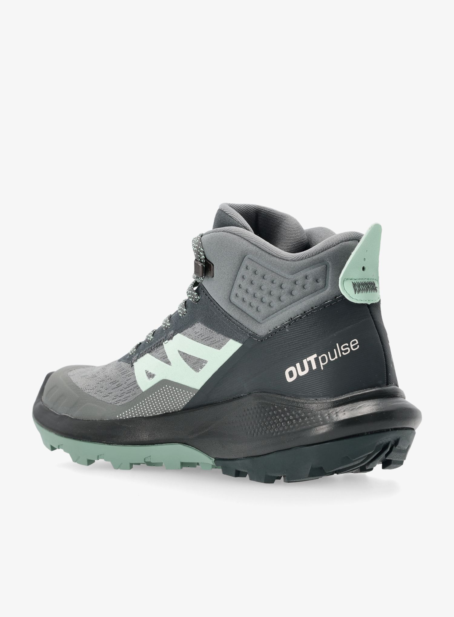 Ženske planinarske cipele Salomon Outpulse Mid GTX - ebony/qush/ebony