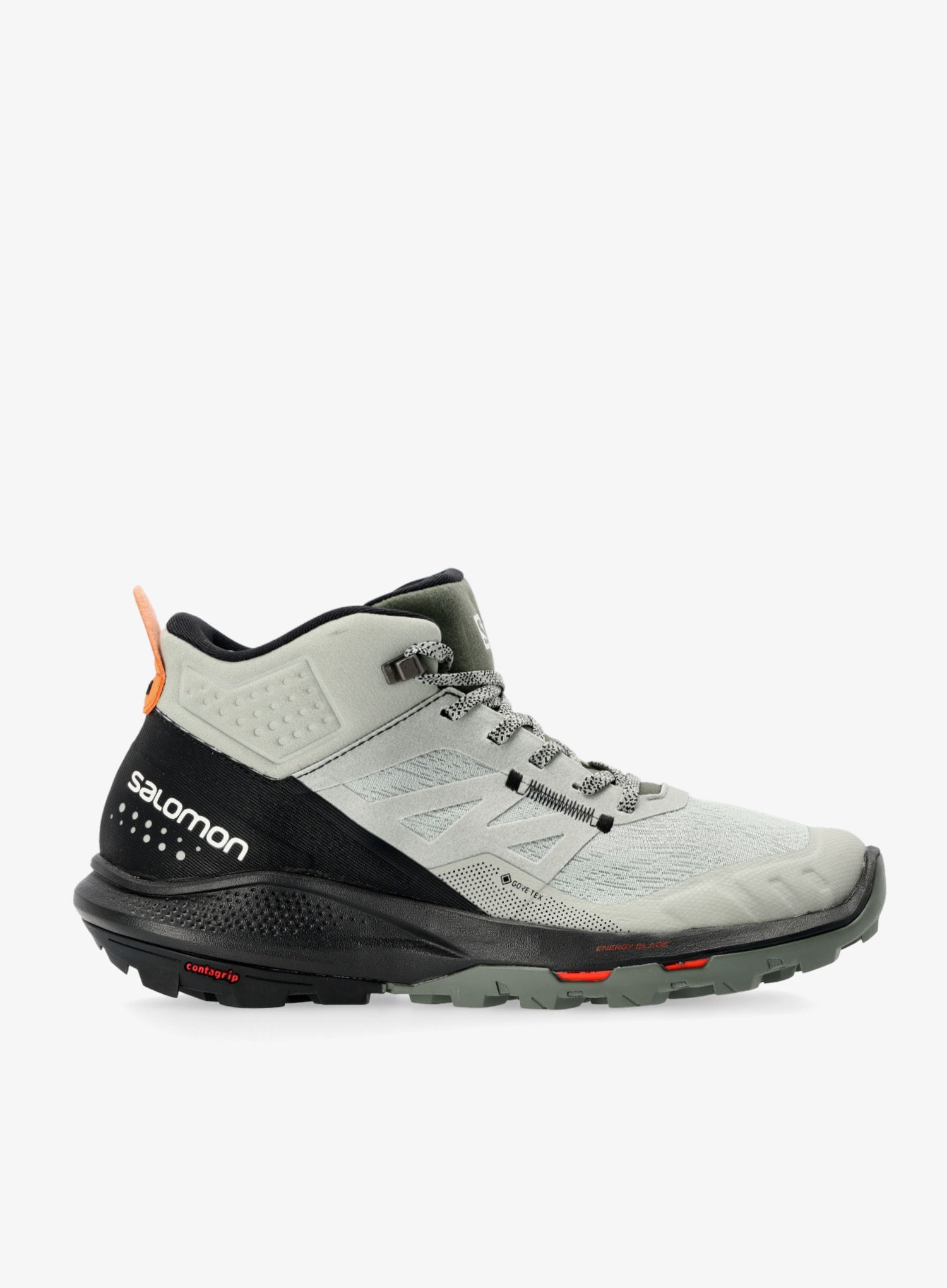 Muške planinarske cipele Salomon Outpulse Mid GTX - wrought iron/black