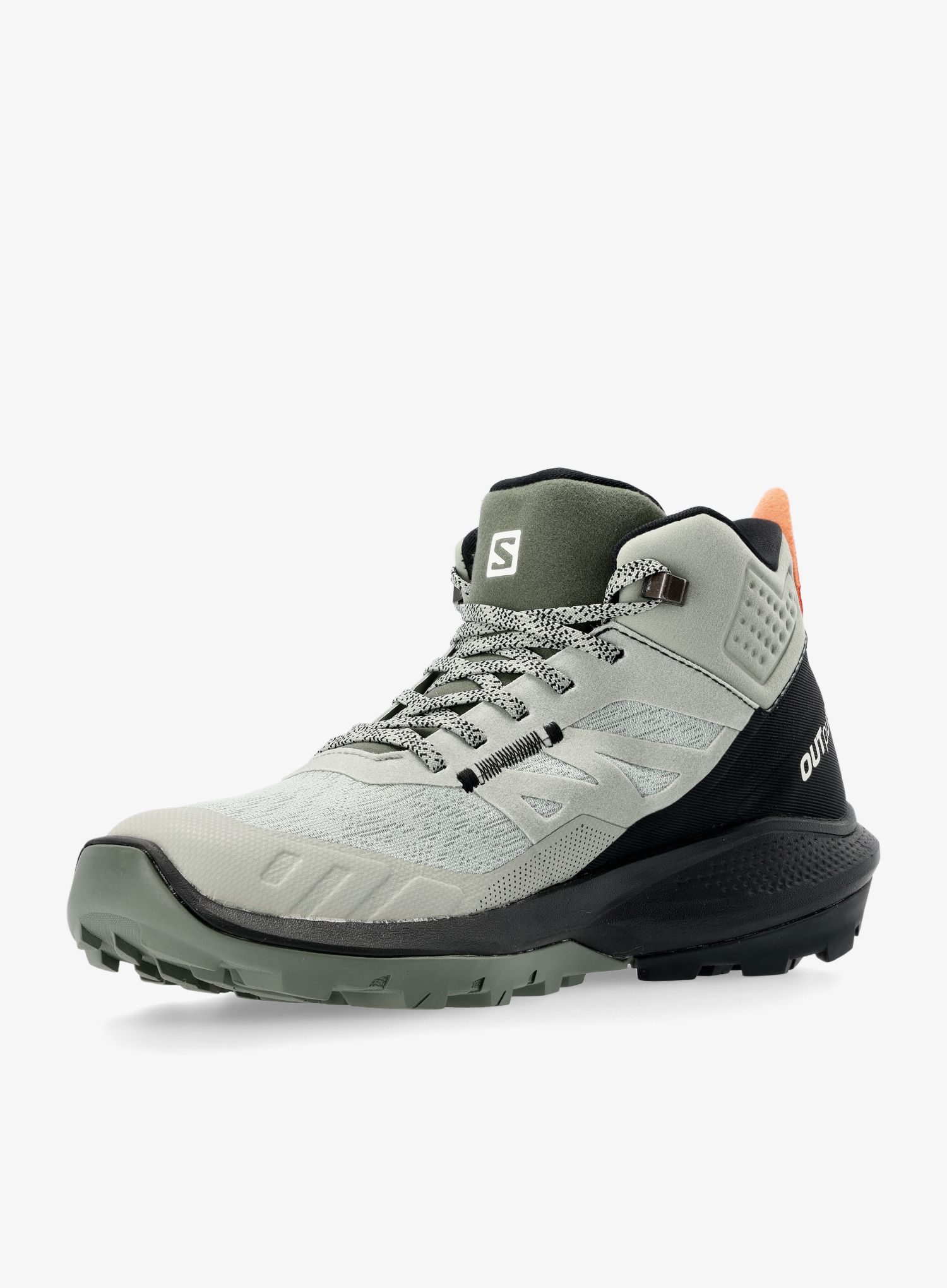 Muške planinarske cipele Salomon Outpulse Mid GTX - wrought iron/black