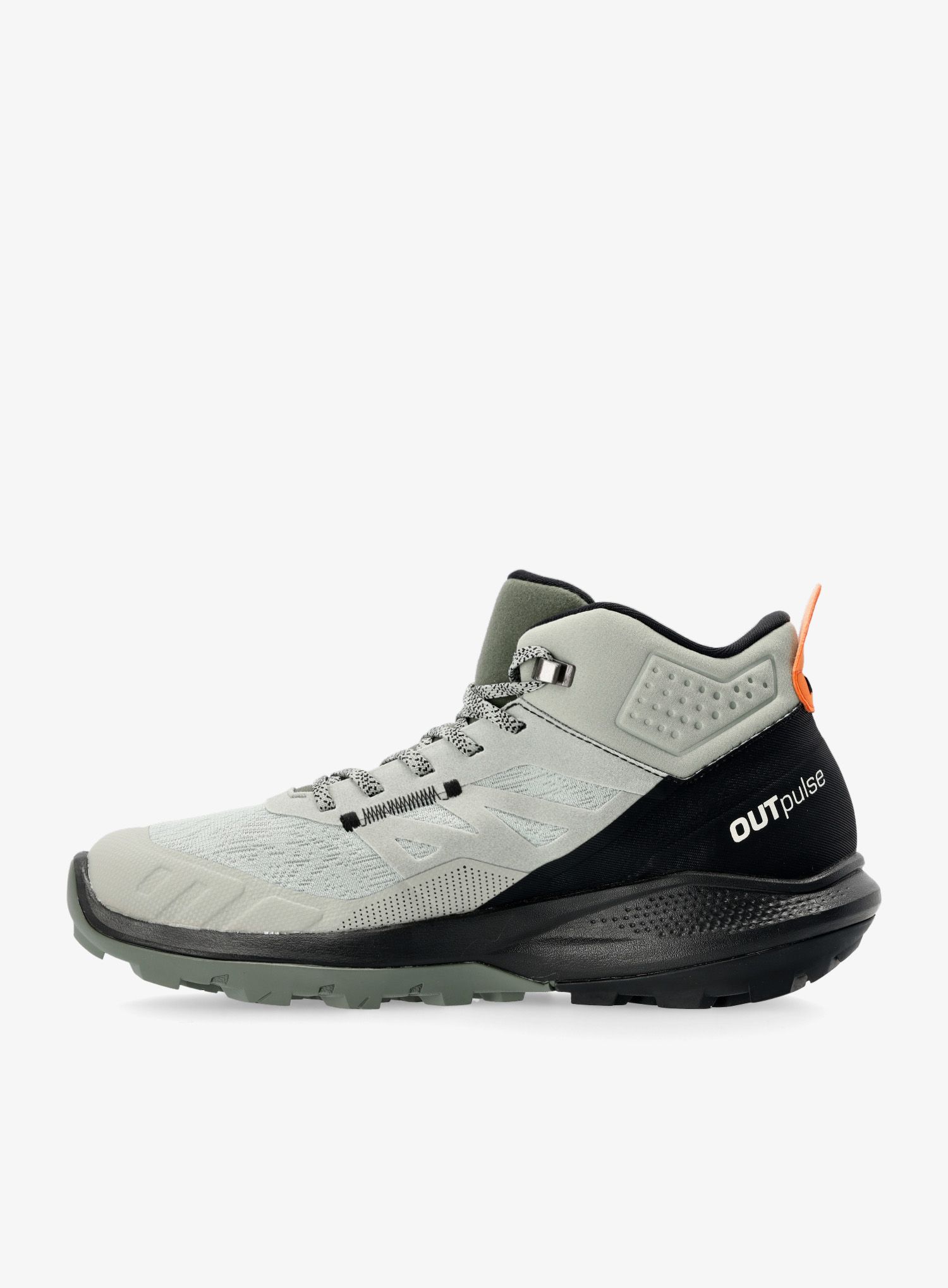 Muške planinarske cipele Salomon Outpulse Mid GTX - wrought iron/black